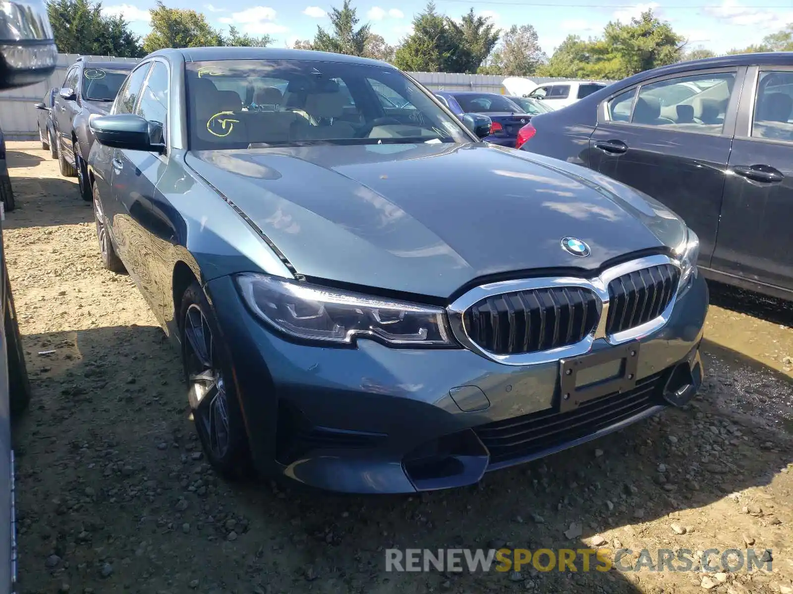 1 Photograph of a damaged car 3MW5R7J03L8B36102 BMW 3 SERIES 2020