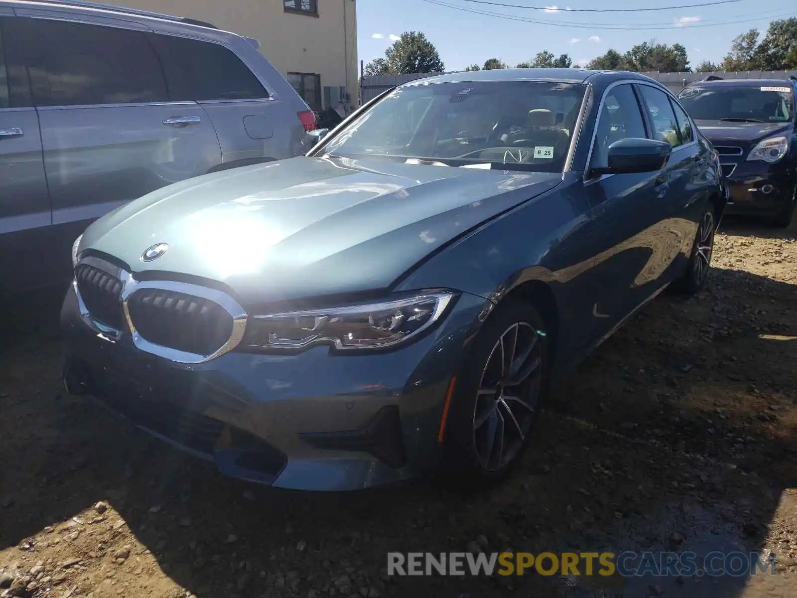 2 Photograph of a damaged car 3MW5R7J03L8B36102 BMW 3 SERIES 2020