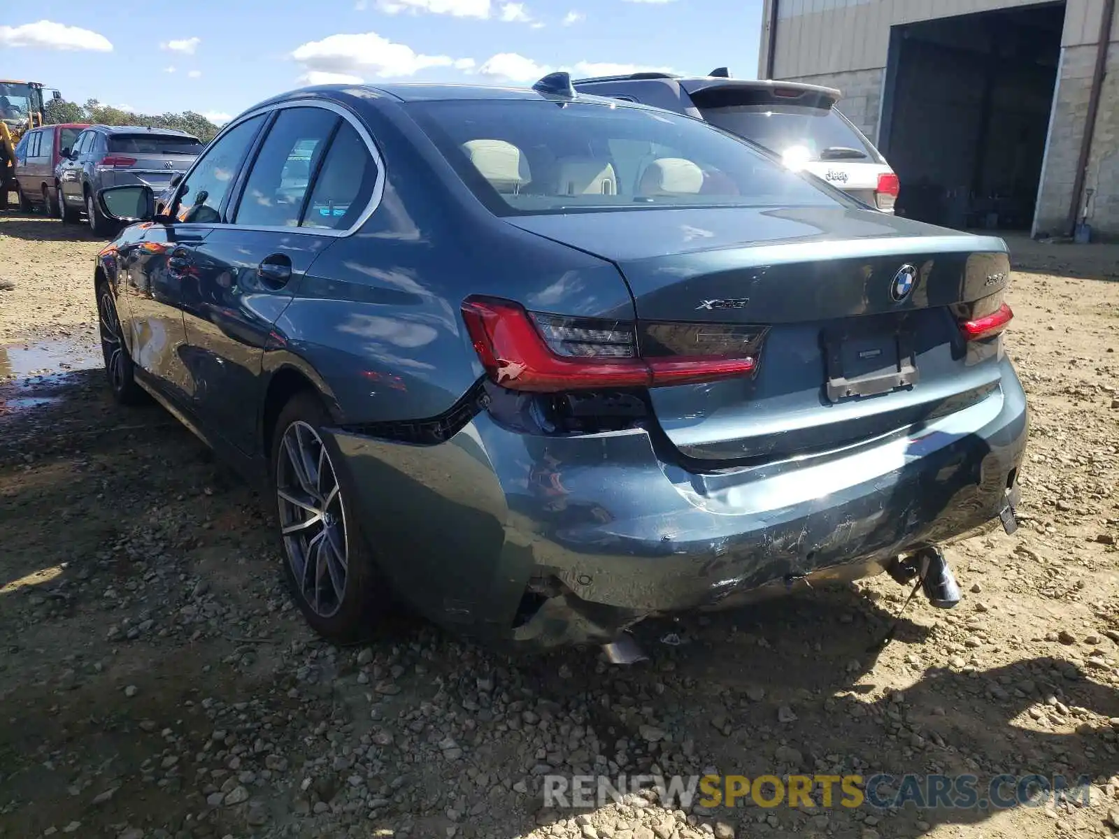 3 Photograph of a damaged car 3MW5R7J03L8B36102 BMW 3 SERIES 2020