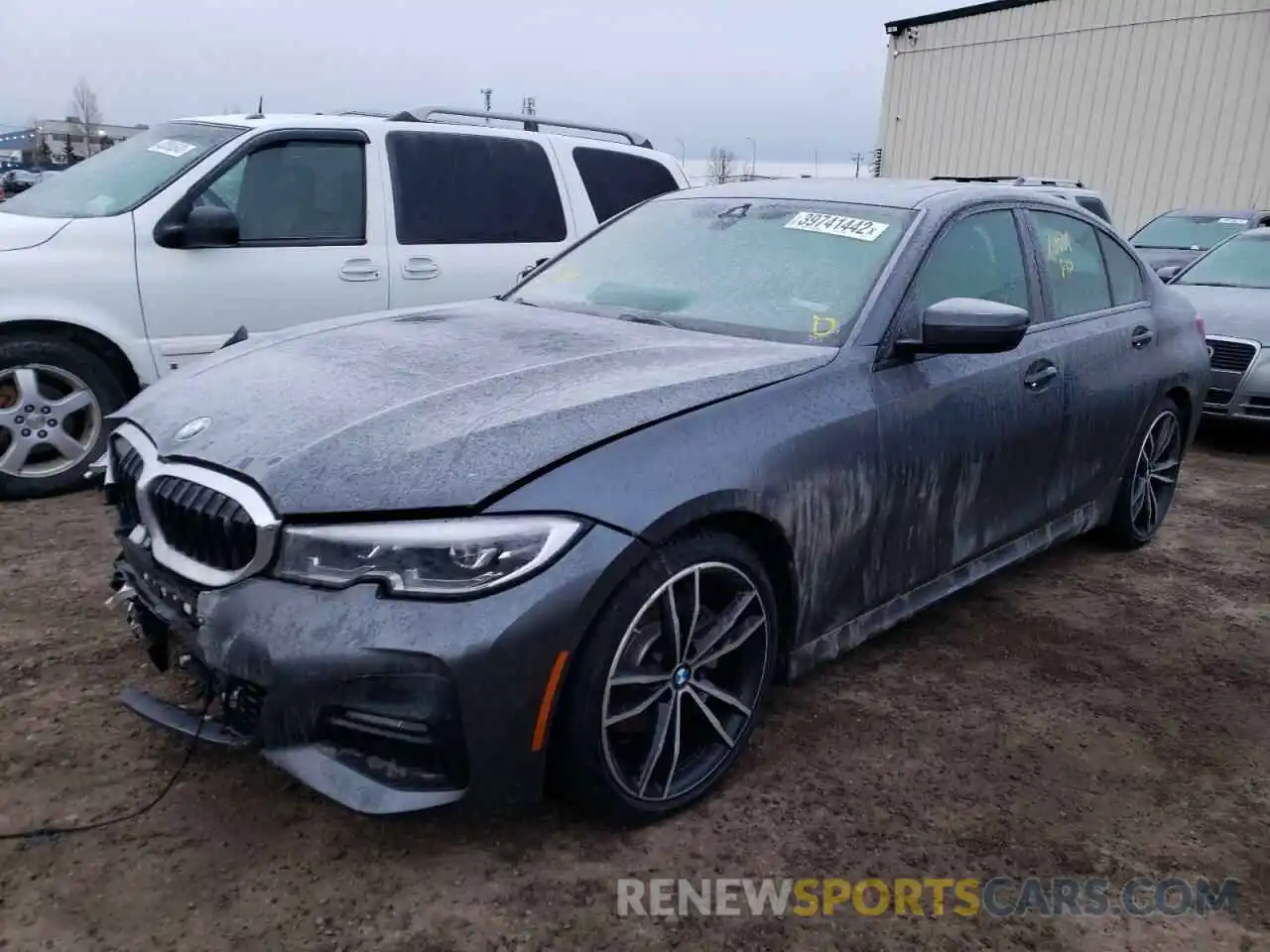 2 Photograph of a damaged car 3MW5R7J03L8B36438 BMW 3 SERIES 2020