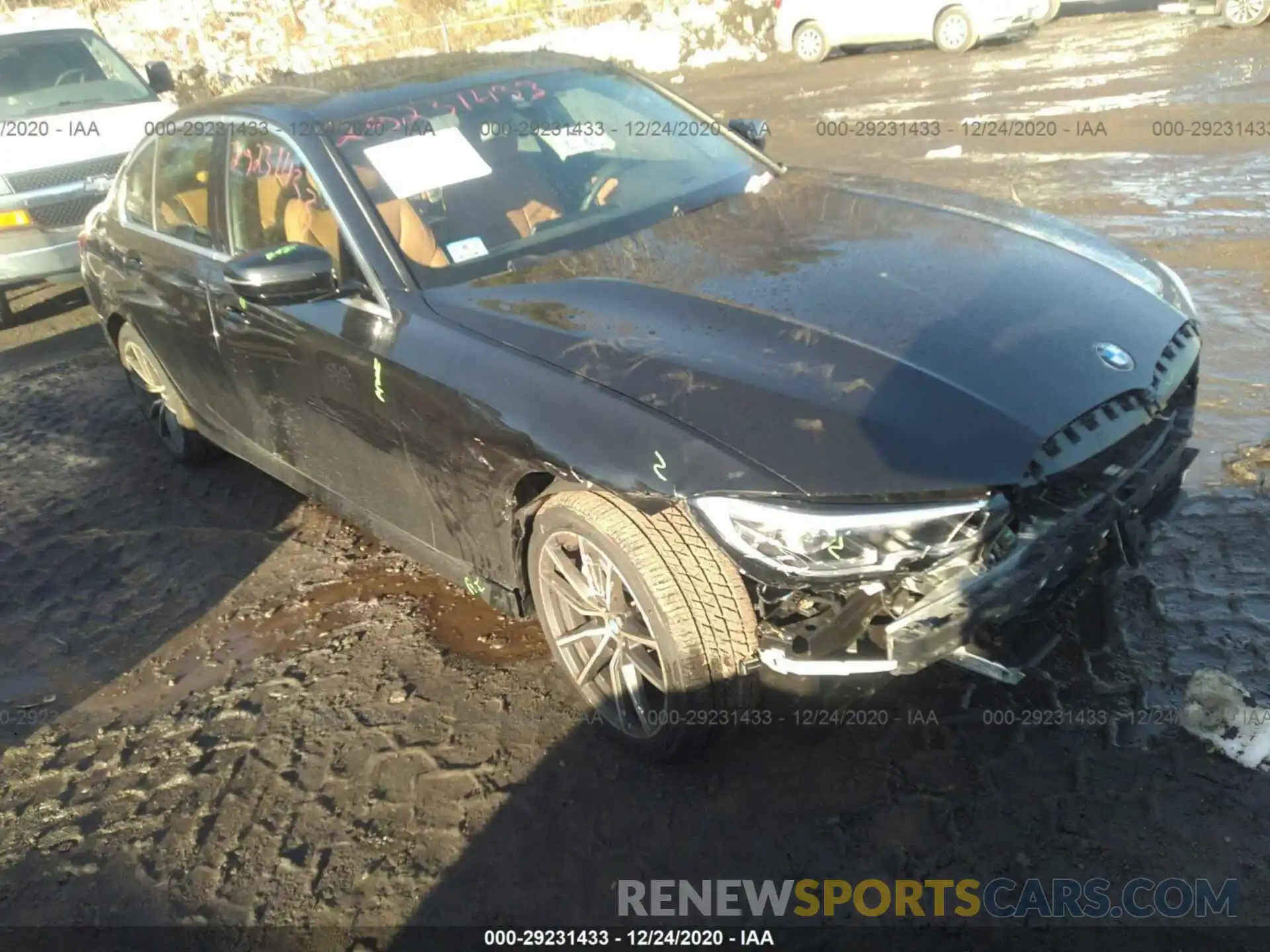 1 Photograph of a damaged car 3MW5R7J03L8B37136 BMW 3 SERIES 2020