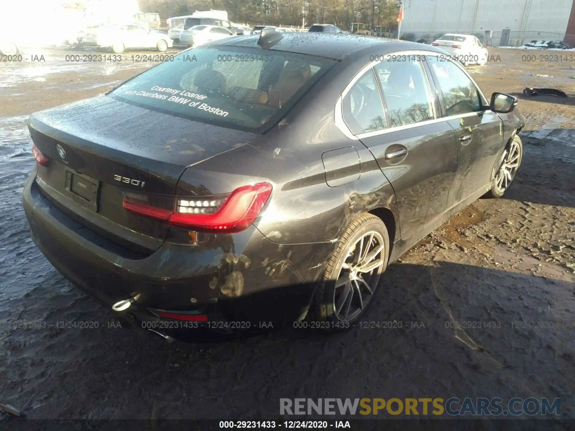 4 Photograph of a damaged car 3MW5R7J03L8B37136 BMW 3 SERIES 2020