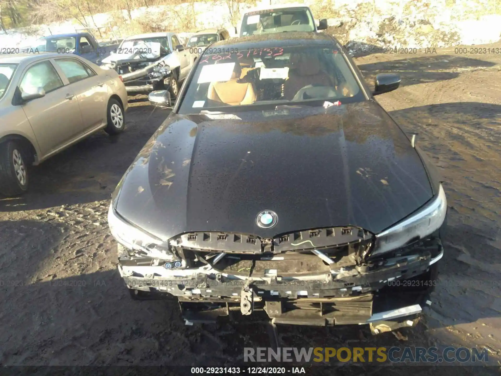 6 Photograph of a damaged car 3MW5R7J03L8B37136 BMW 3 SERIES 2020