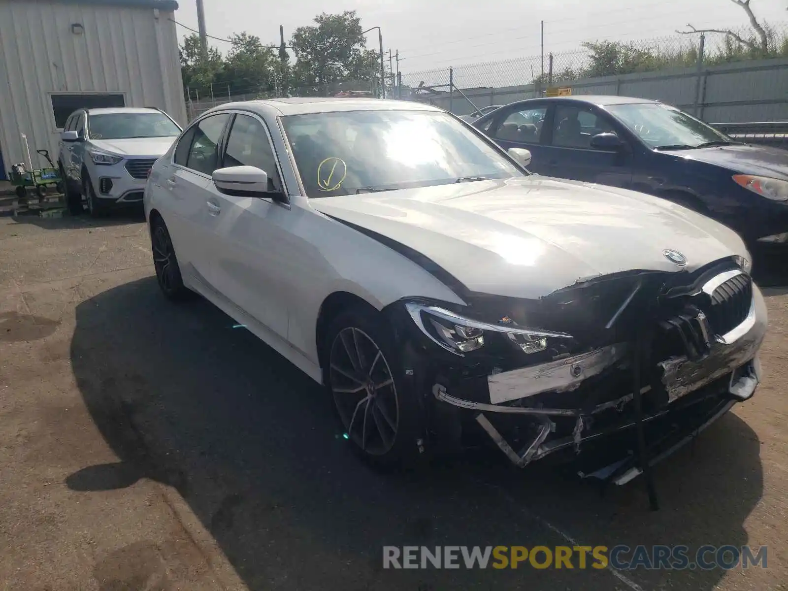 1 Photograph of a damaged car 3MW5R7J03L8B38822 BMW 3 SERIES 2020