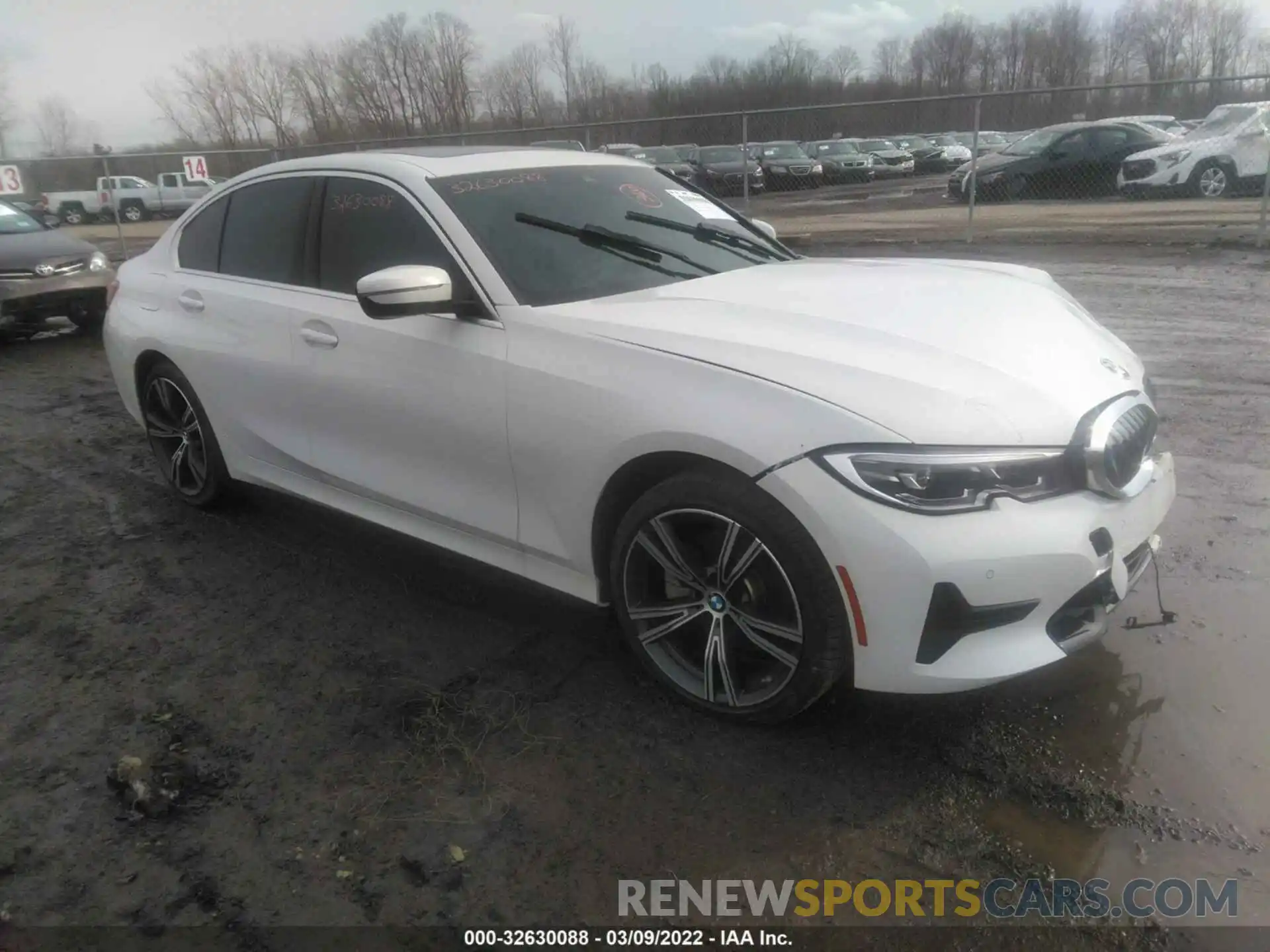 1 Photograph of a damaged car 3MW5R7J03L8B38898 BMW 3 SERIES 2020