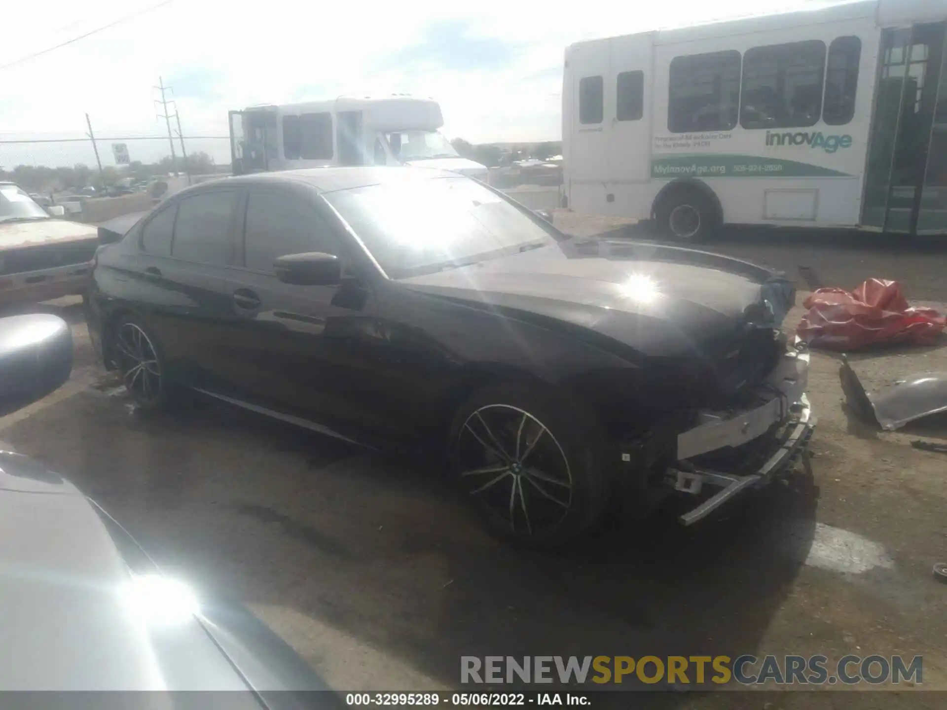 1 Photograph of a damaged car 3MW5R7J03L8B45141 BMW 3 SERIES 2020