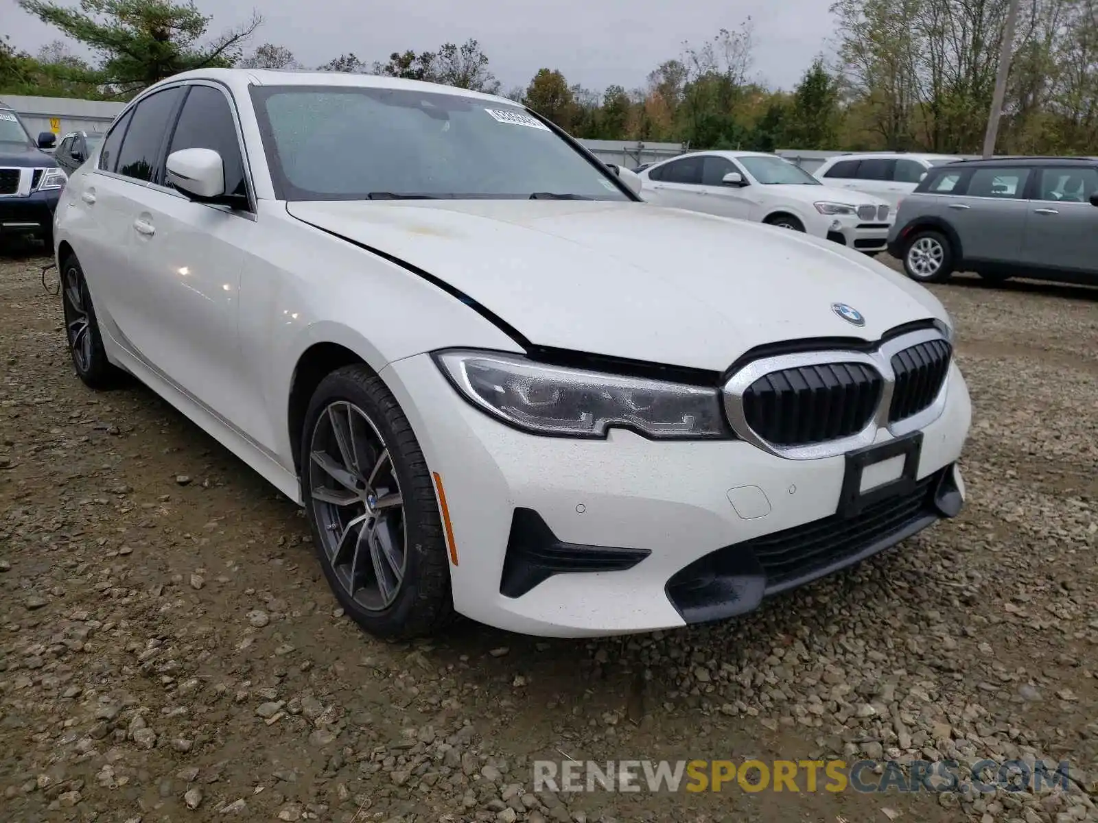 1 Photograph of a damaged car 3MW5R7J04L8B06073 BMW 3 SERIES 2020