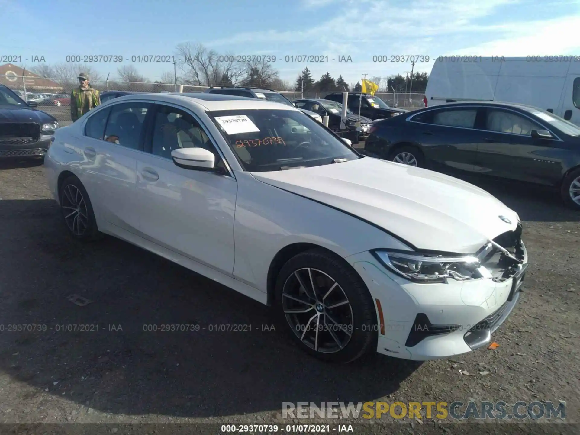 1 Photograph of a damaged car 3MW5R7J04L8B06381 BMW 3 SERIES 2020