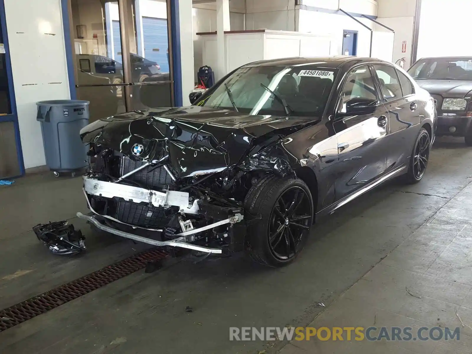 2 Photograph of a damaged car 3MW5R7J04L8B07322 BMW 3 SERIES 2020