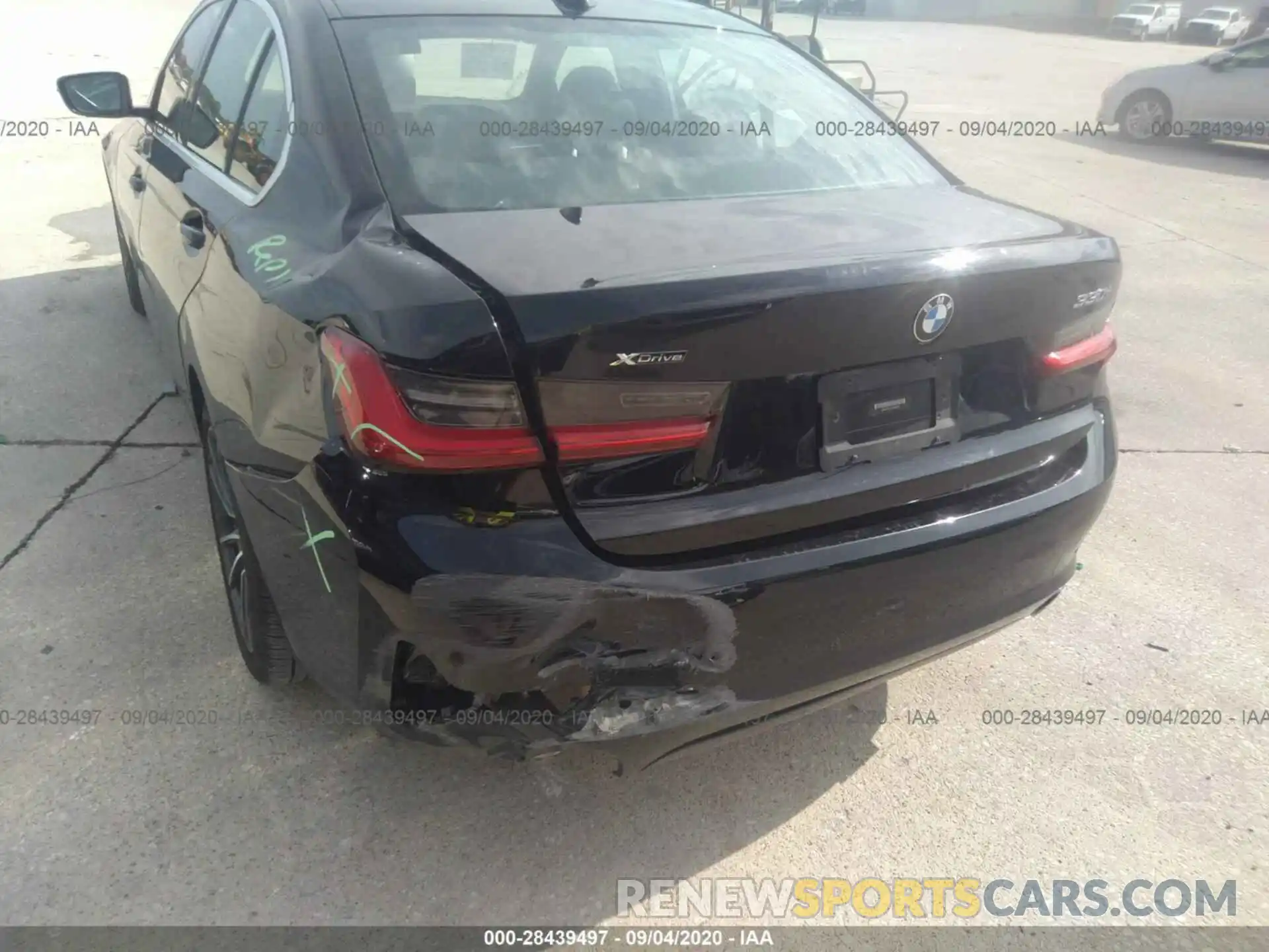 6 Photograph of a damaged car 3MW5R7J04L8B08843 BMW 3 SERIES 2020