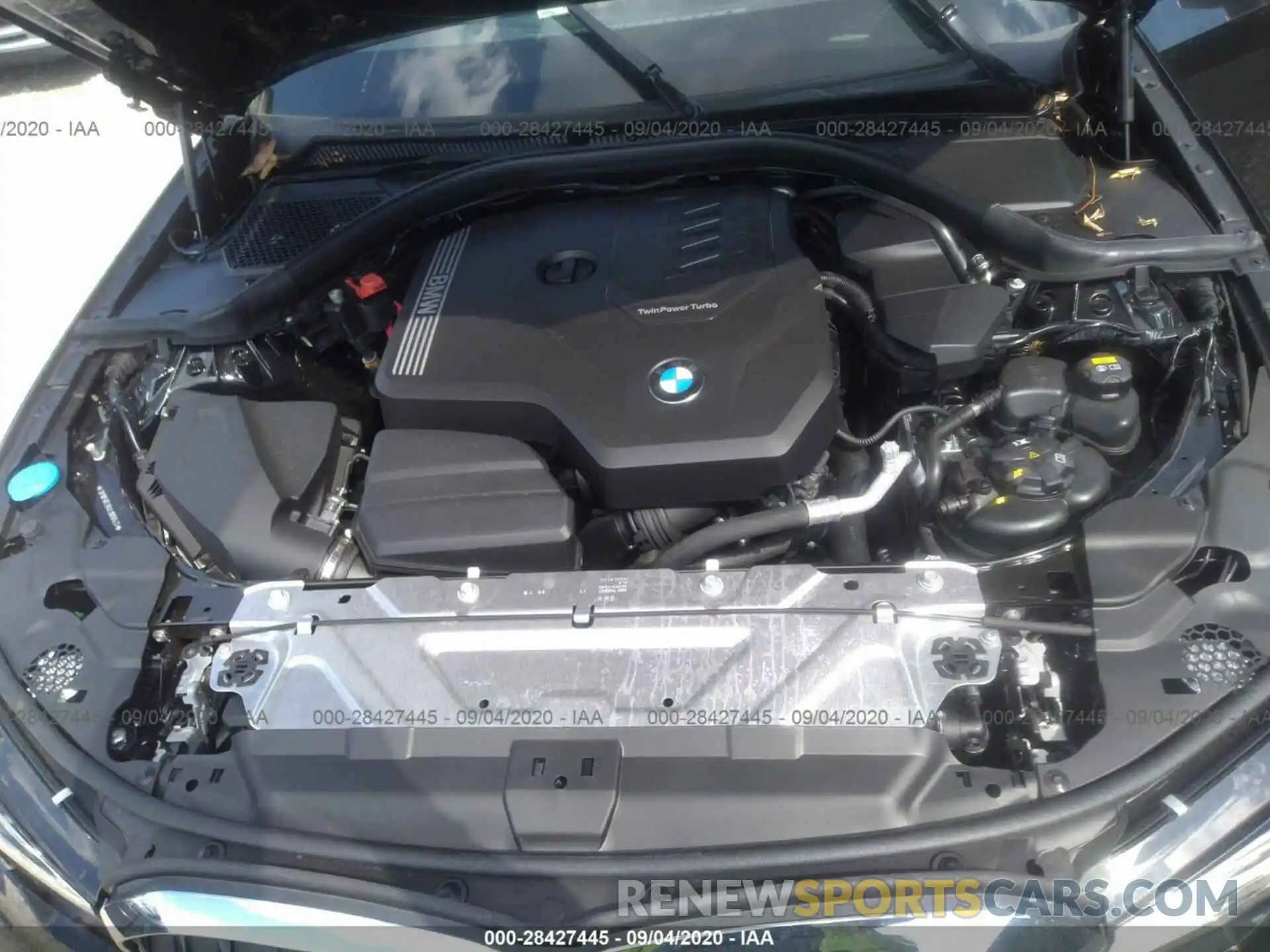 10 Photograph of a damaged car 3MW5R7J04L8B16537 BMW 3 SERIES 2020