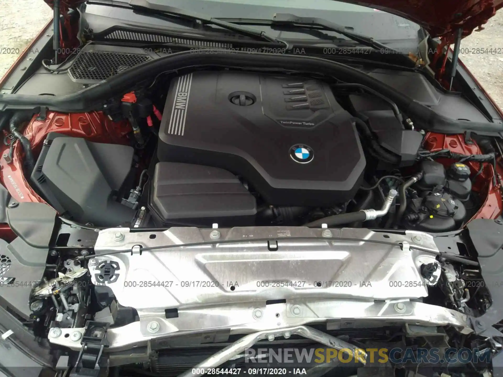 10 Фотография поврежденного автомобиля 3MW5R7J04L8B24363 BMW 3 SERIES 2020