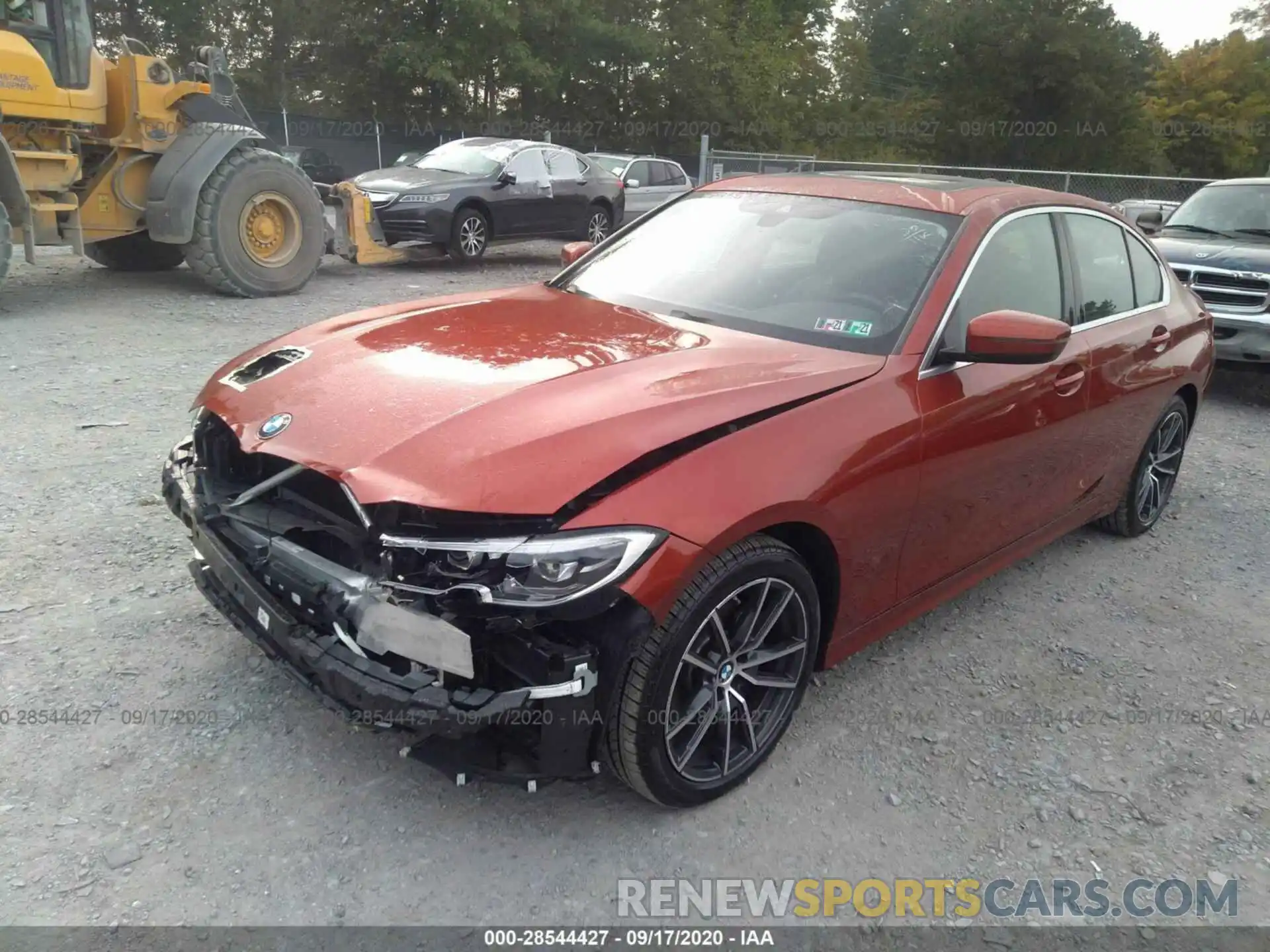 2 Photograph of a damaged car 3MW5R7J04L8B24363 BMW 3 SERIES 2020