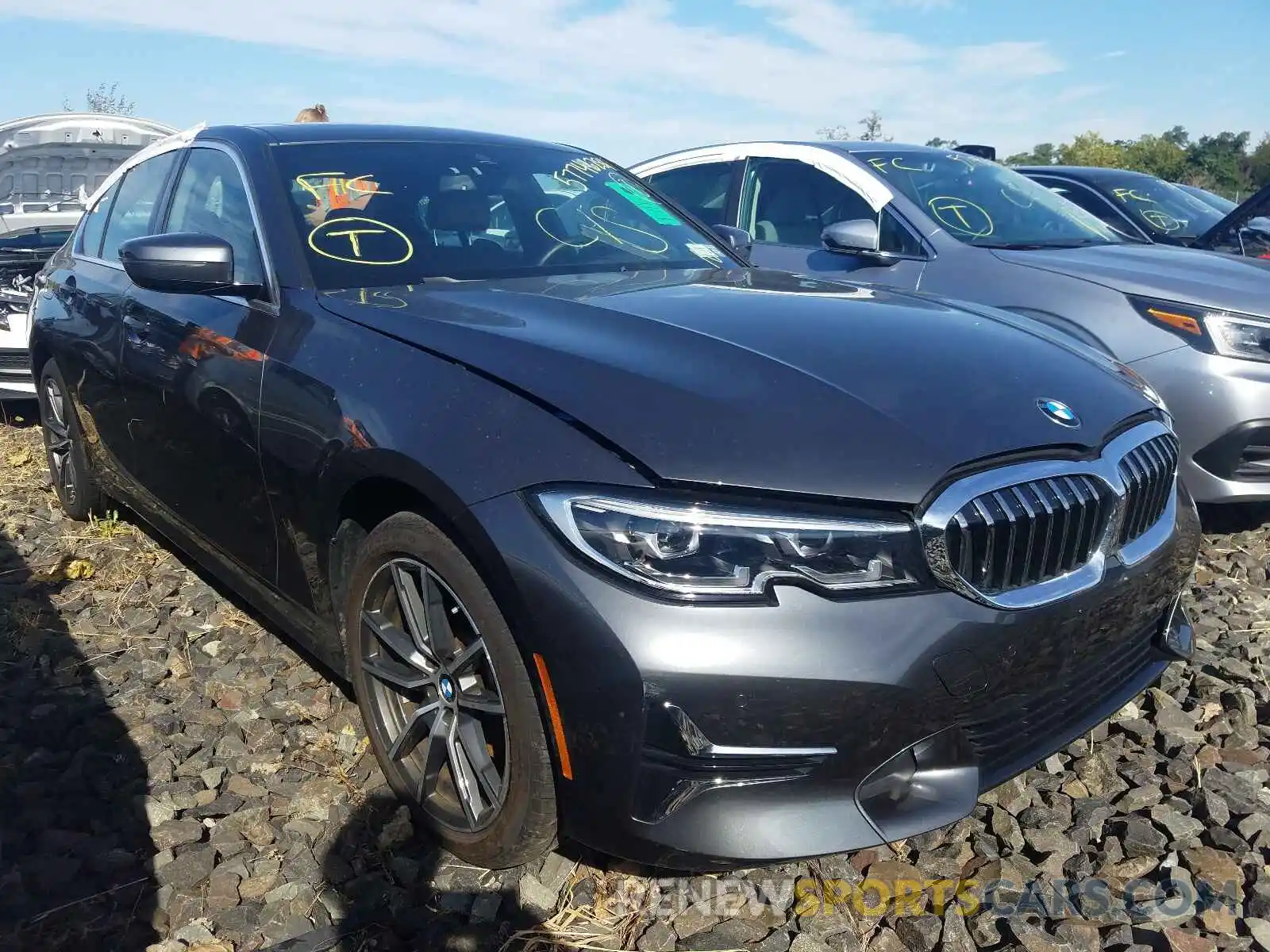 1 Фотография поврежденного автомобиля 3MW5R7J04L8B25917 BMW 3 SERIES 2020