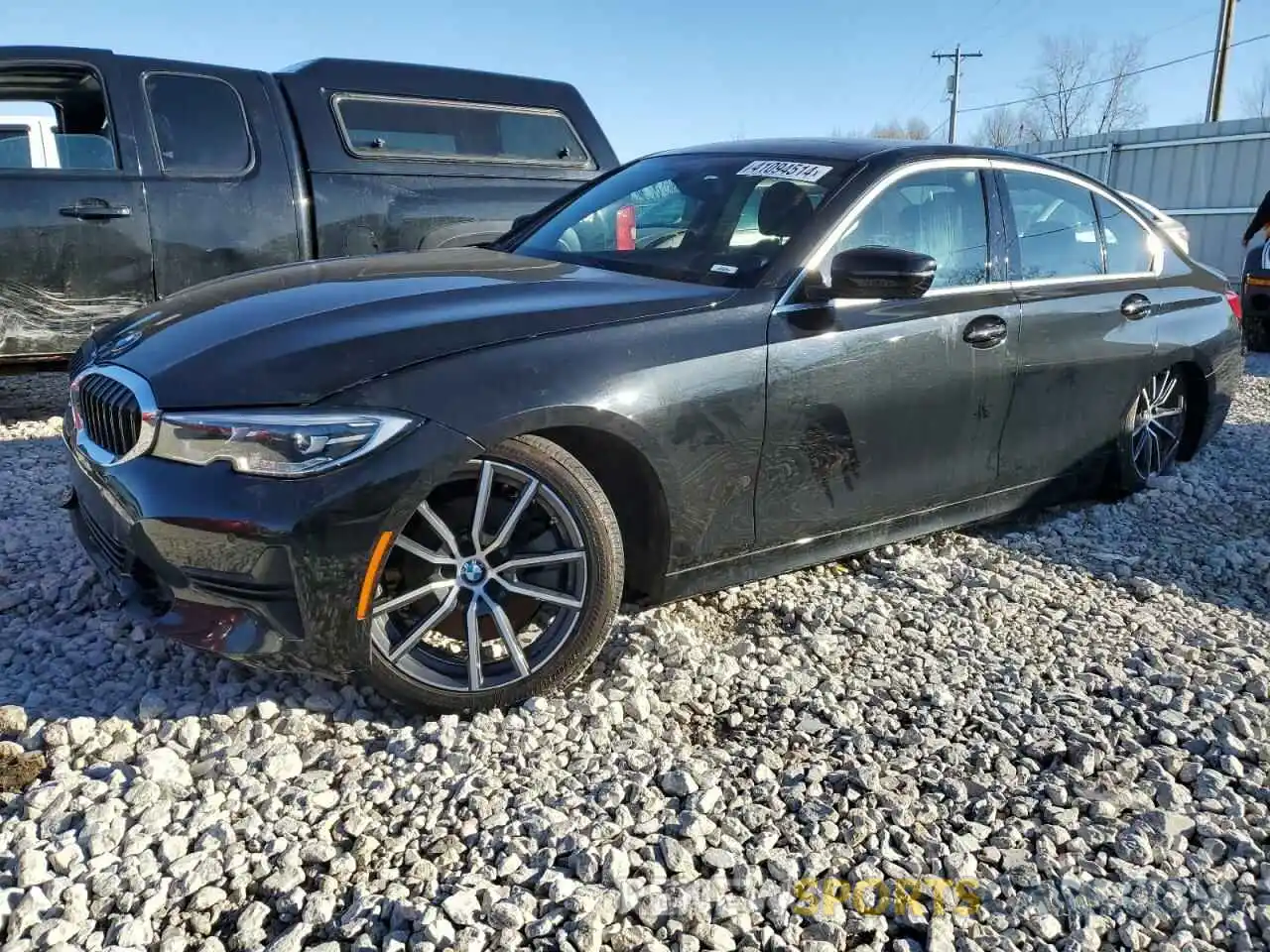 1 Photograph of a damaged car 3MW5R7J04L8B40952 BMW 3 SERIES 2020