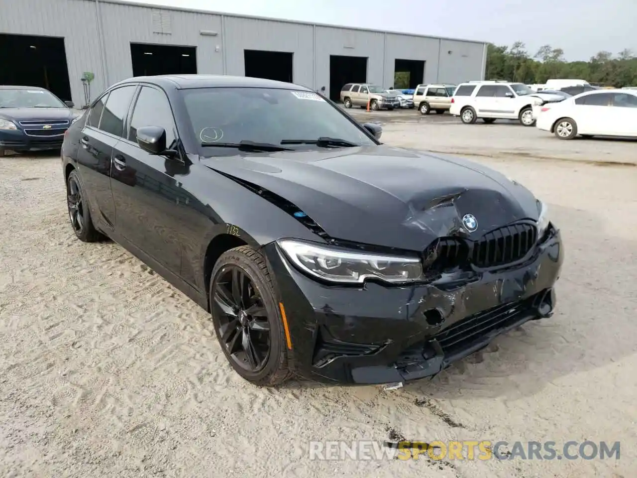 1 Фотография поврежденного автомобиля 3MW5R7J05L8B08818 BMW 3 SERIES 2020