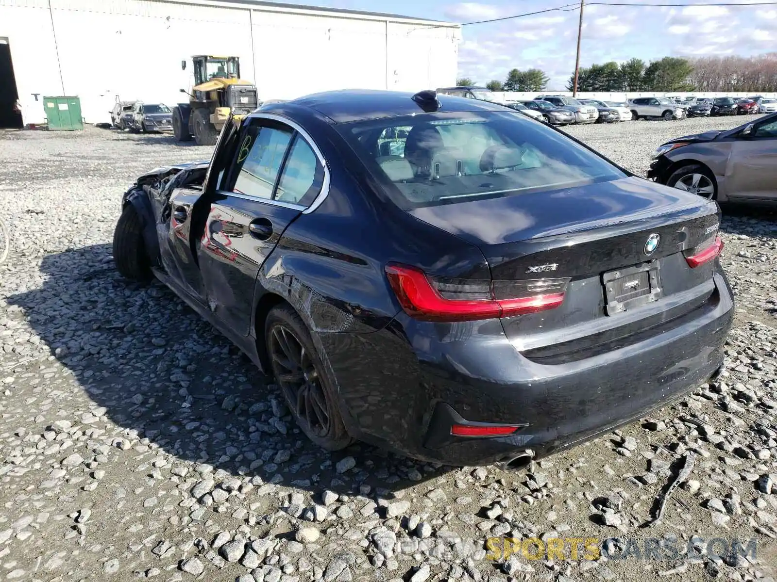 3 Photograph of a damaged car 3MW5R7J05L8B15316 BMW 3 SERIES 2020