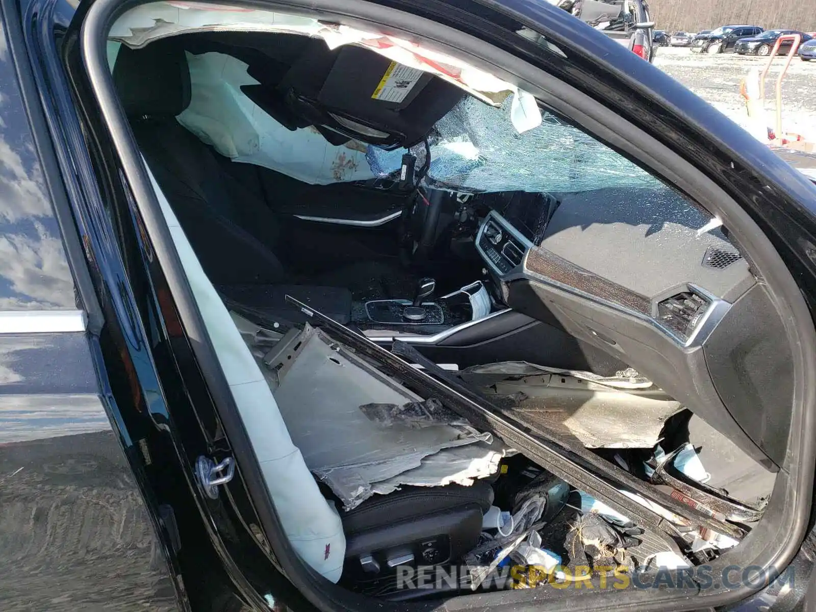 5 Фотография поврежденного автомобиля 3MW5R7J05L8B15316 BMW 3 SERIES 2020