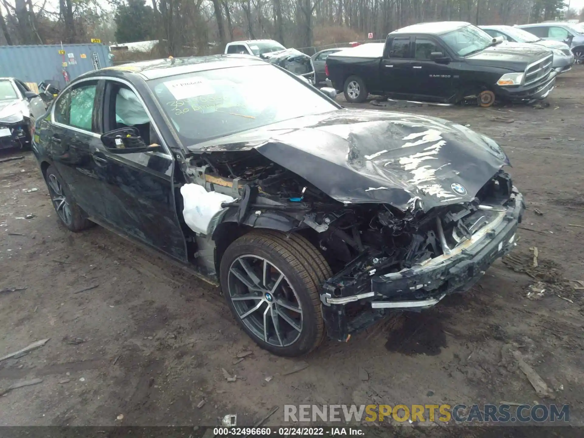 1 Photograph of a damaged car 3MW5R7J05L8B16661 BMW 3 SERIES 2020