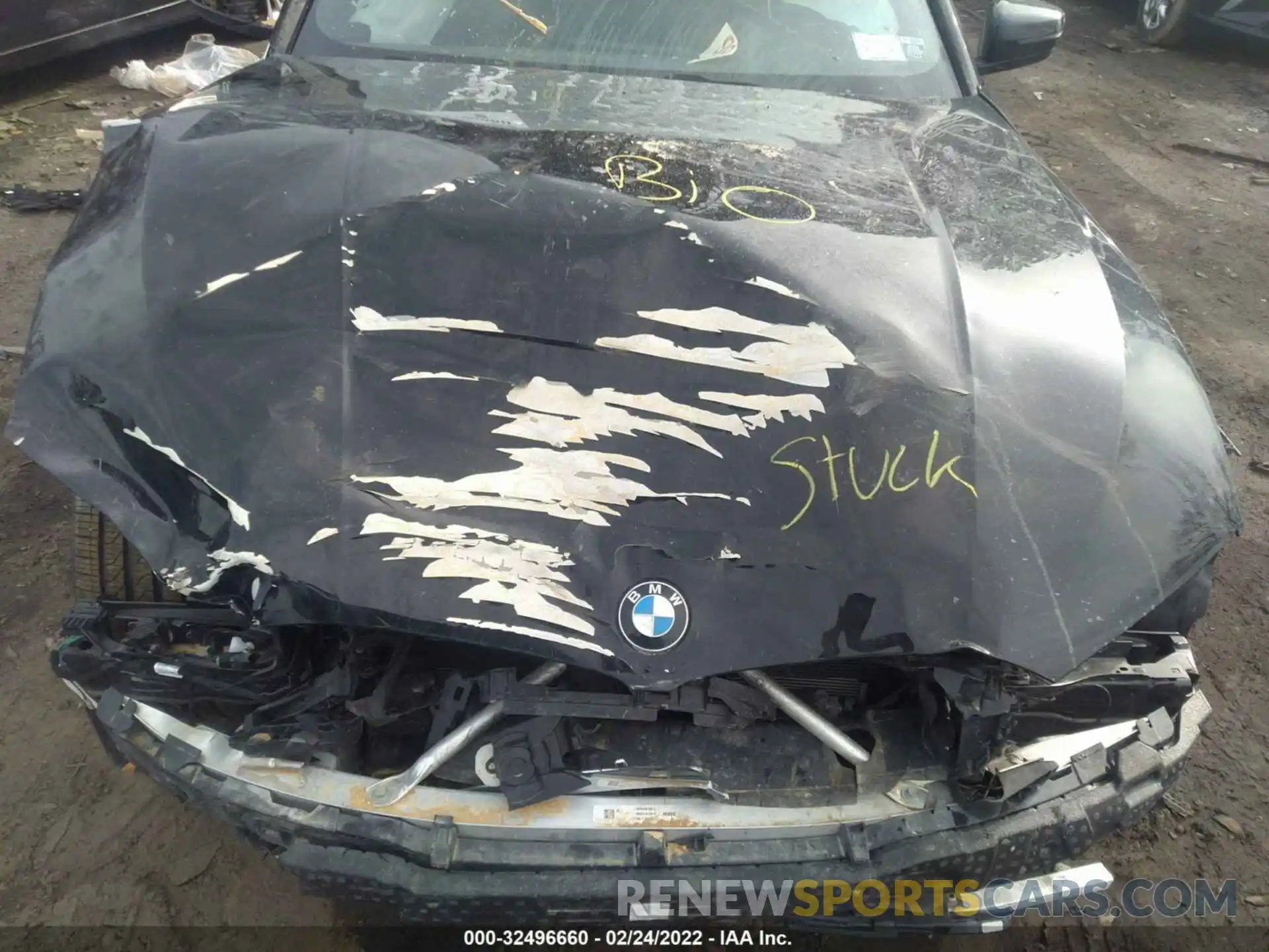 10 Photograph of a damaged car 3MW5R7J05L8B16661 BMW 3 SERIES 2020