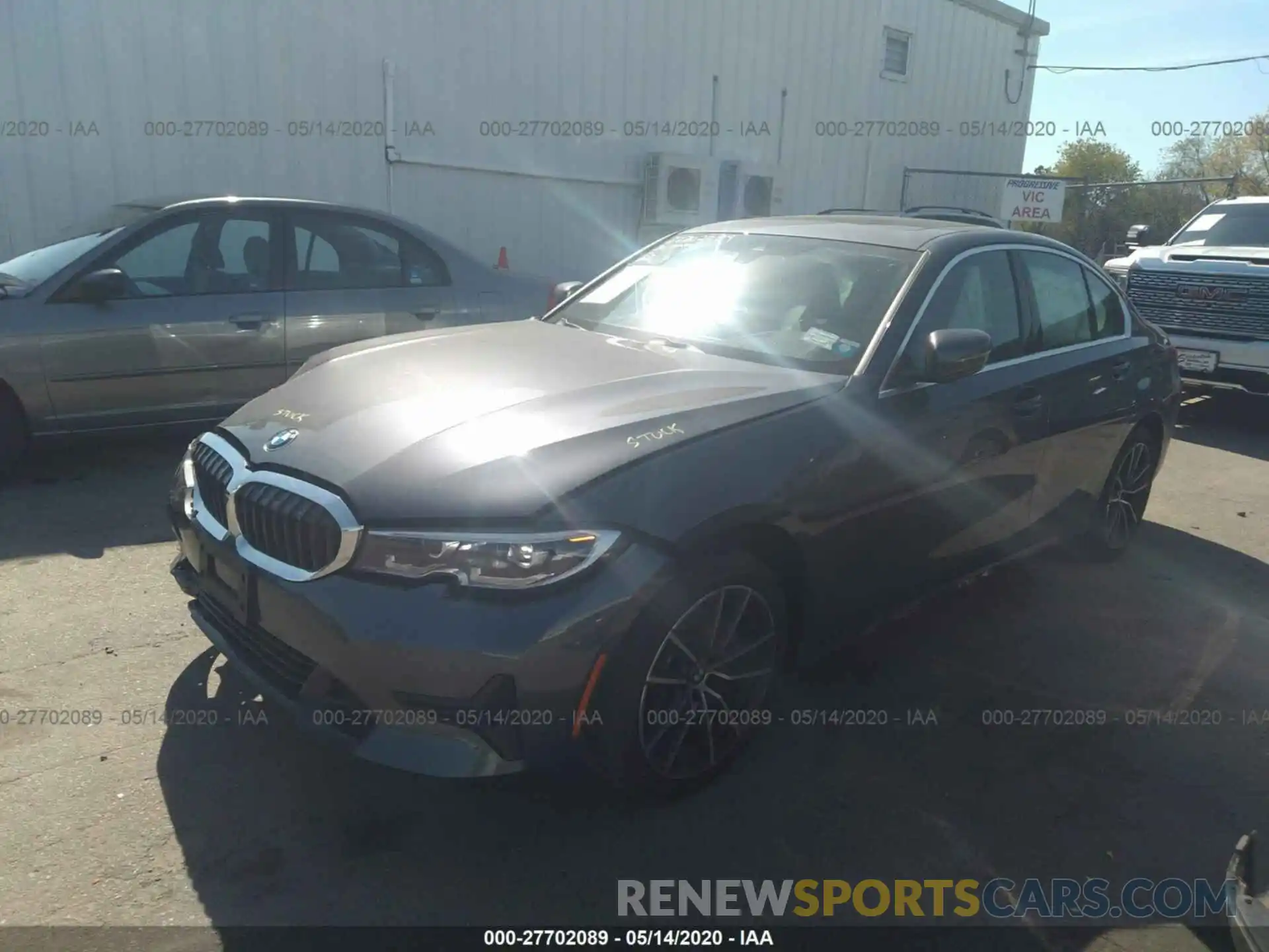 2 Photograph of a damaged car 3MW5R7J05L8B19656 BMW 3 SERIES 2020