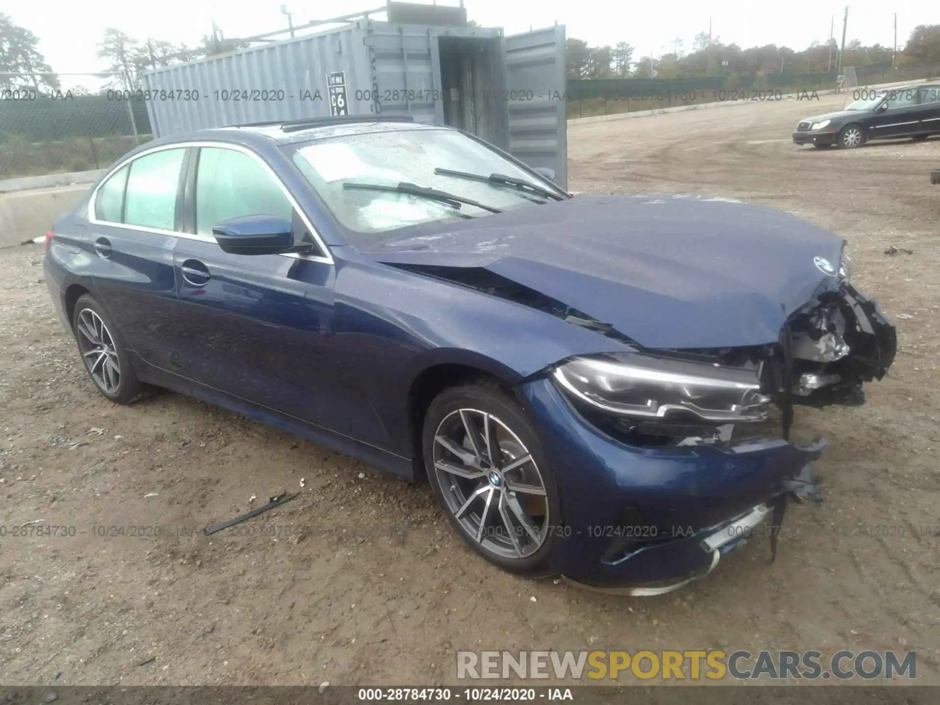 1 Photograph of a damaged car 3MW5R7J05L8B20323 BMW 3 SERIES 2020