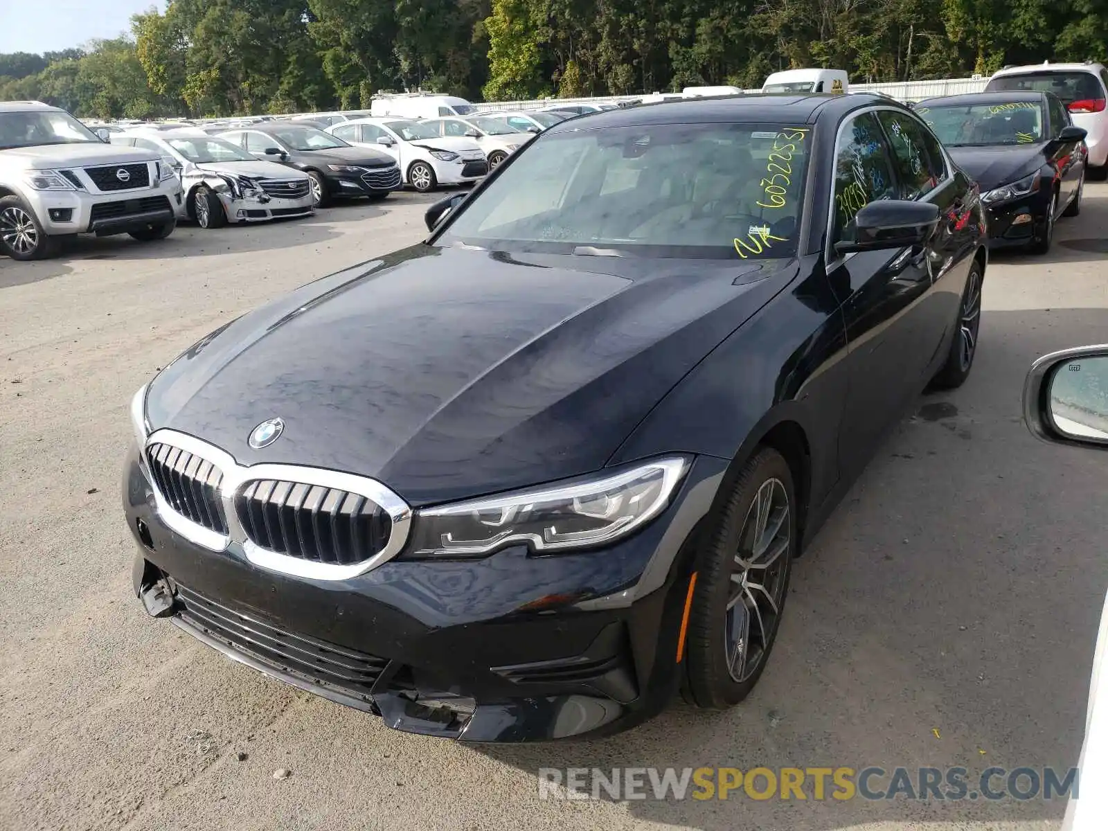 2 Photograph of a damaged car 3MW5R7J05L8B21116 BMW 3 SERIES 2020