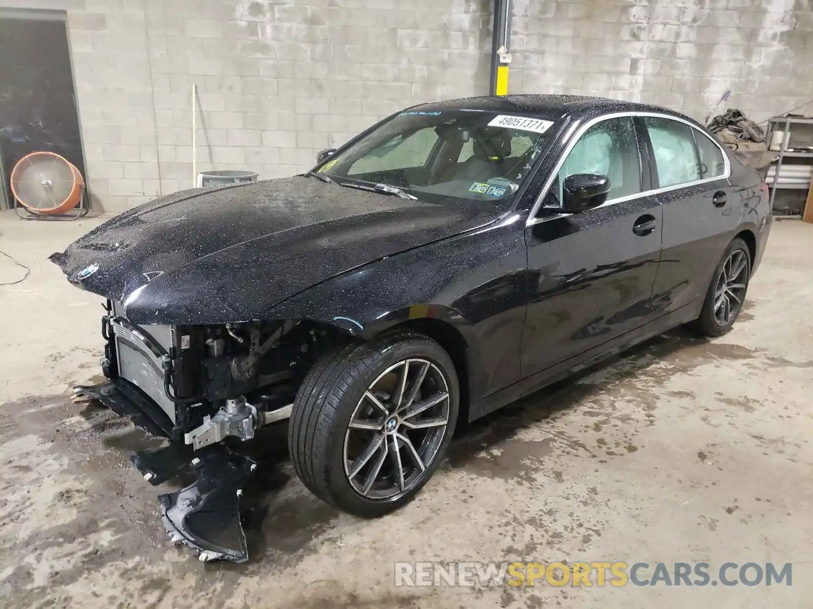 2 Photograph of a damaged car 3MW5R7J05L8B21245 BMW 3 SERIES 2020