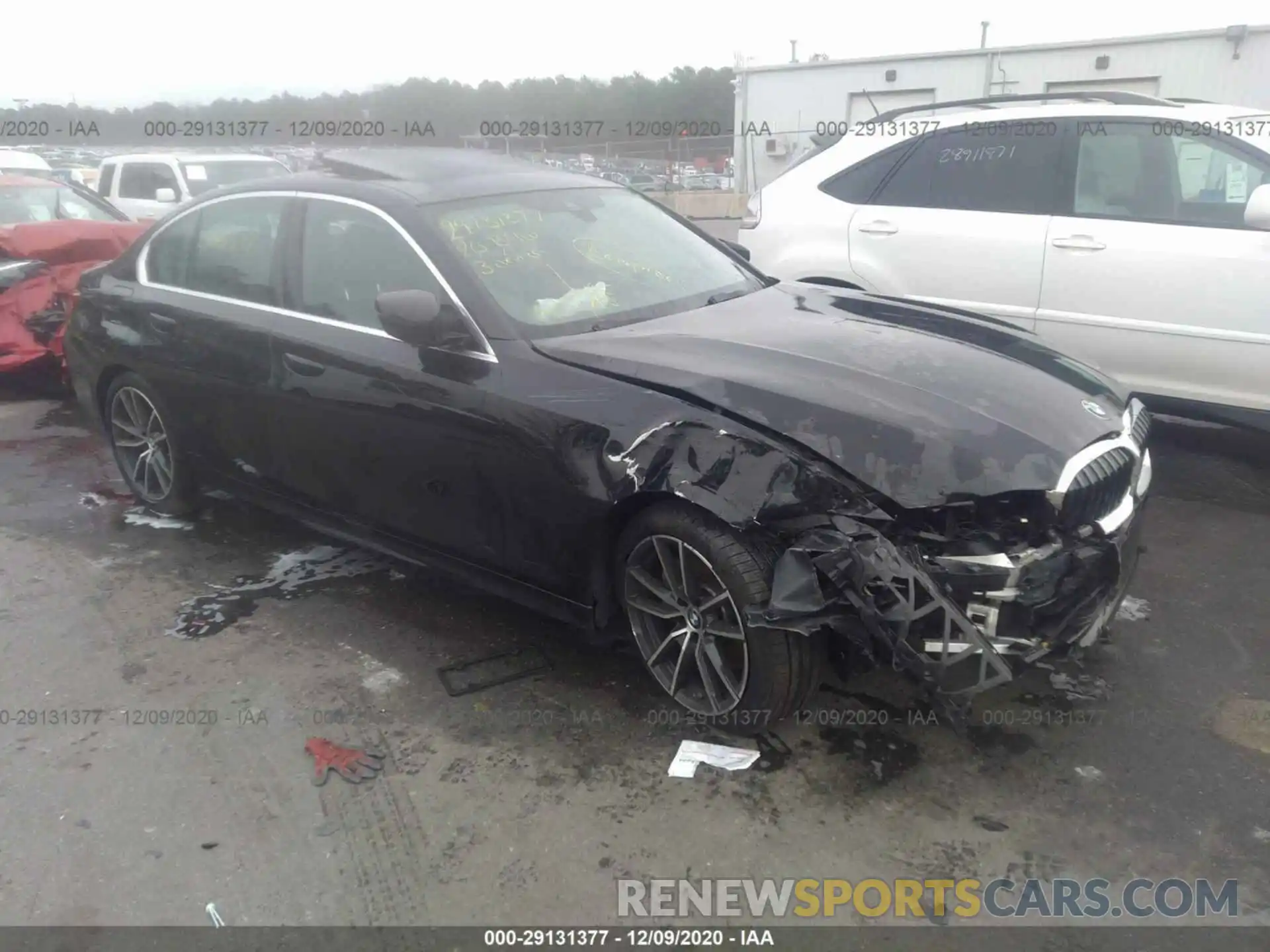 1 Photograph of a damaged car 3MW5R7J05L8B22122 BMW 3 SERIES 2020