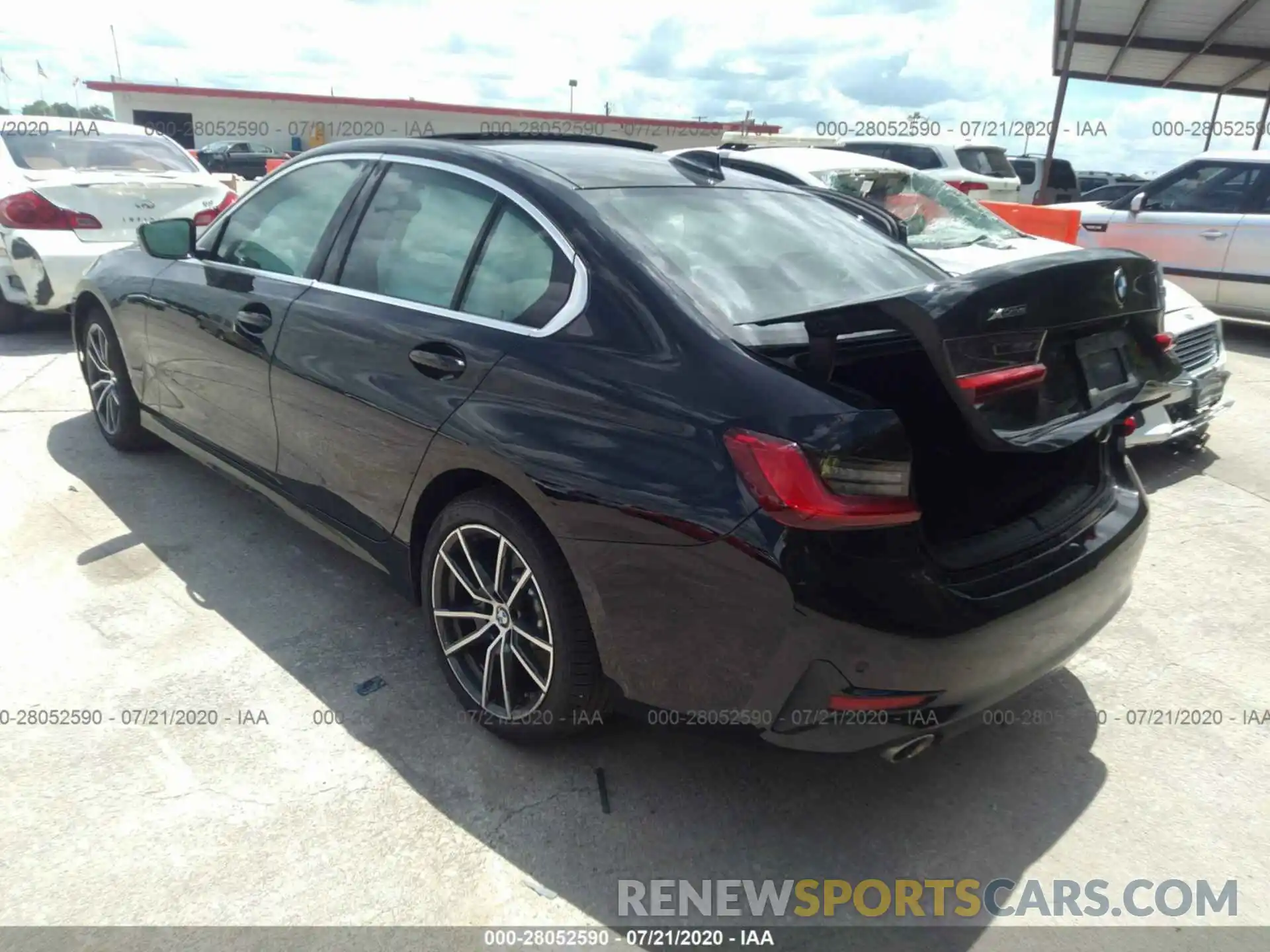 3 Photograph of a damaged car 3MW5R7J05L8B22265 BMW 3 SERIES 2020