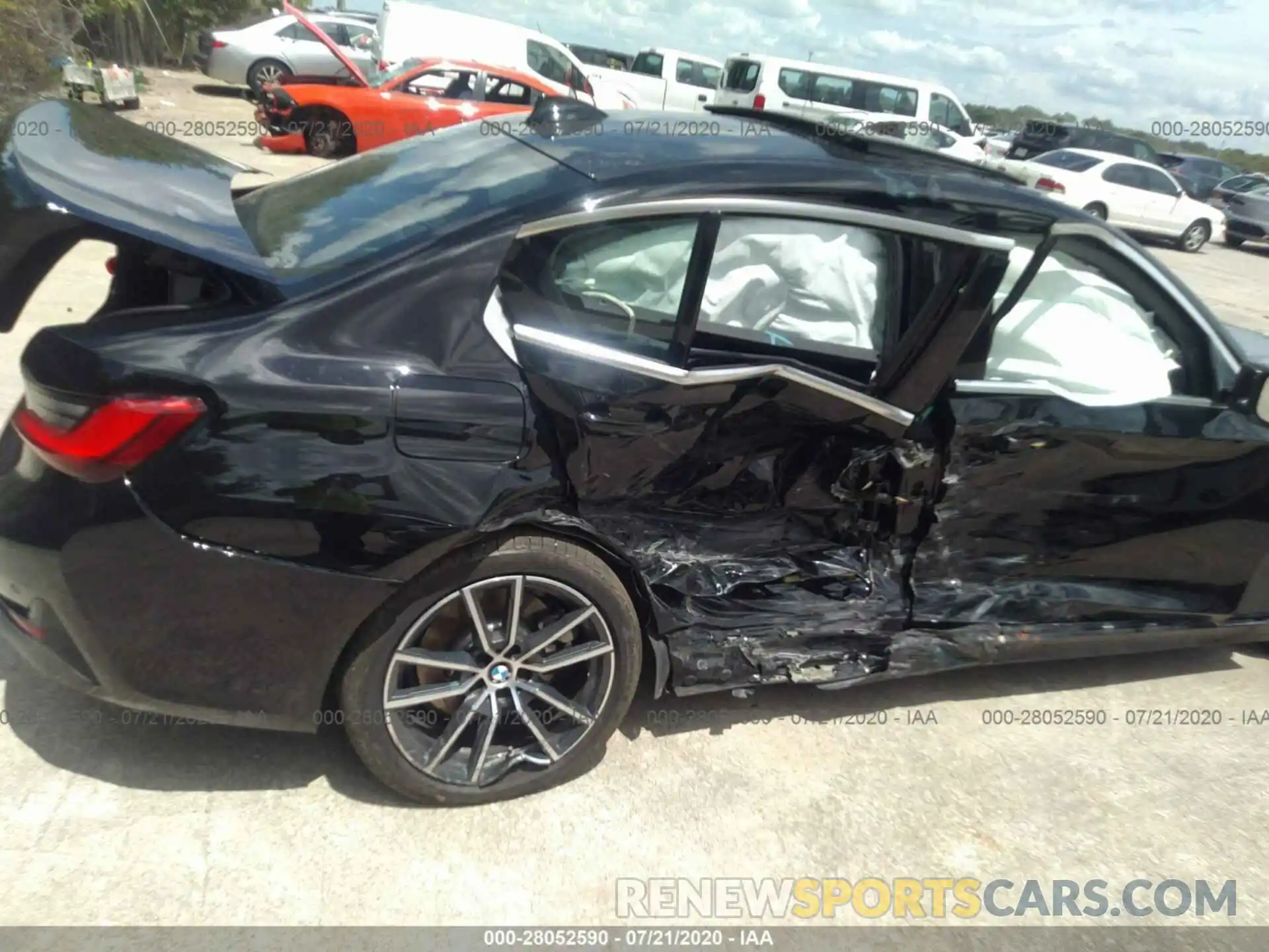 6 Photograph of a damaged car 3MW5R7J05L8B22265 BMW 3 SERIES 2020