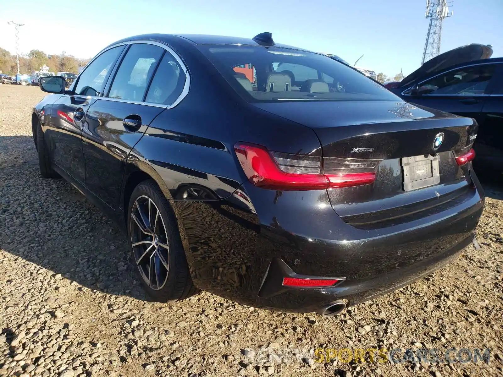 3 Photograph of a damaged car 3MW5R7J05L8B24615 BMW 3 SERIES 2020