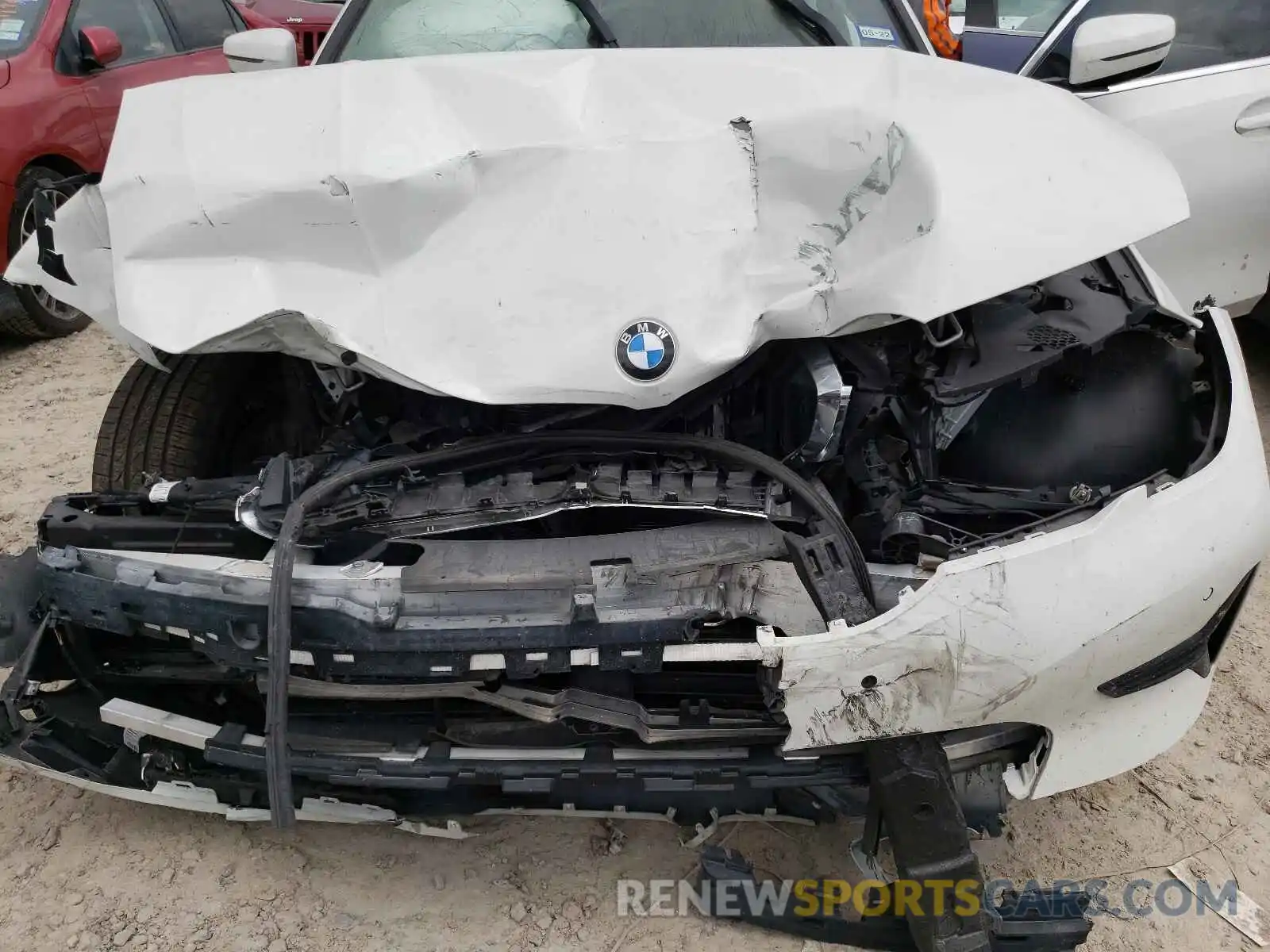 9 Photograph of a damaged car 3MW5R7J05L8B26820 BMW 3 SERIES 2020