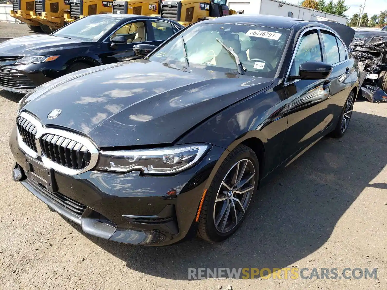 2 Photograph of a damaged car 3MW5R7J05L8B28700 BMW 3 SERIES 2020