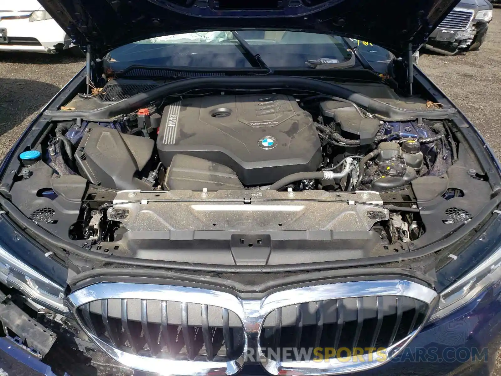 7 Фотография поврежденного автомобиля 3MW5R7J05L8B34058 BMW 3 SERIES 2020