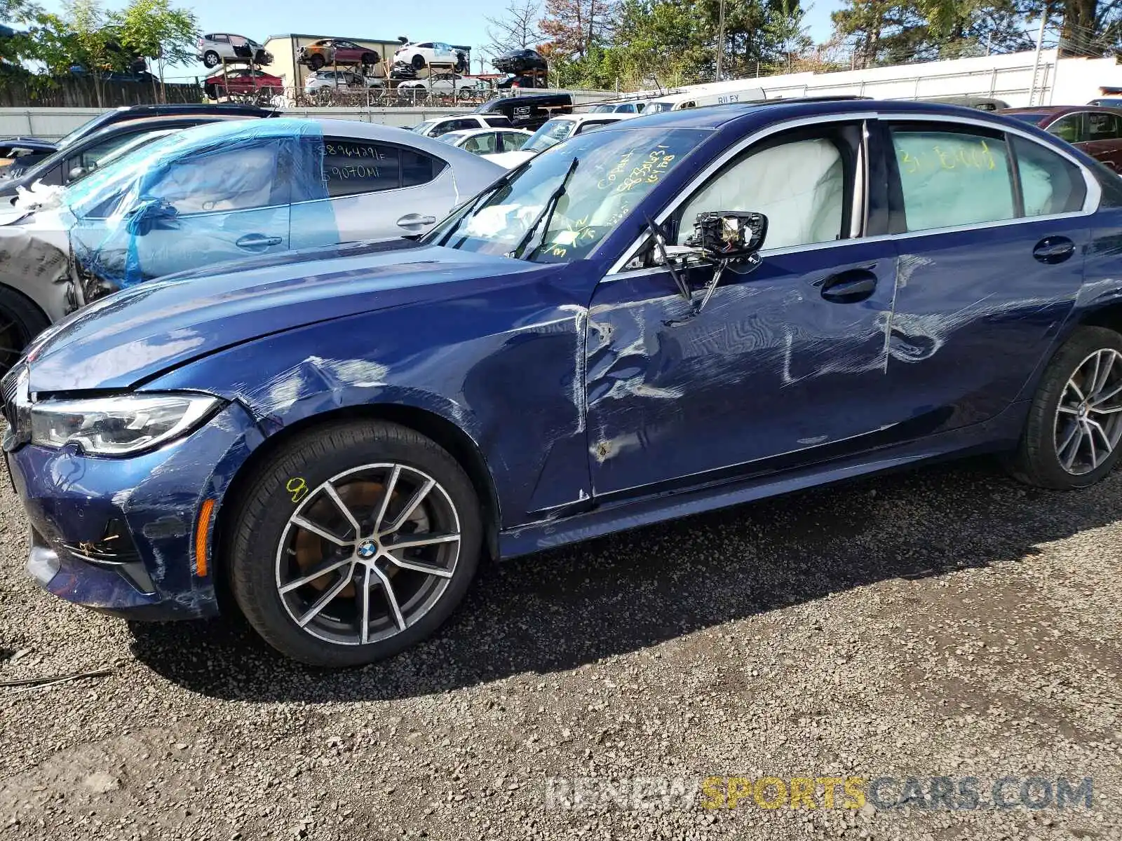 9 Photograph of a damaged car 3MW5R7J05L8B34058 BMW 3 SERIES 2020