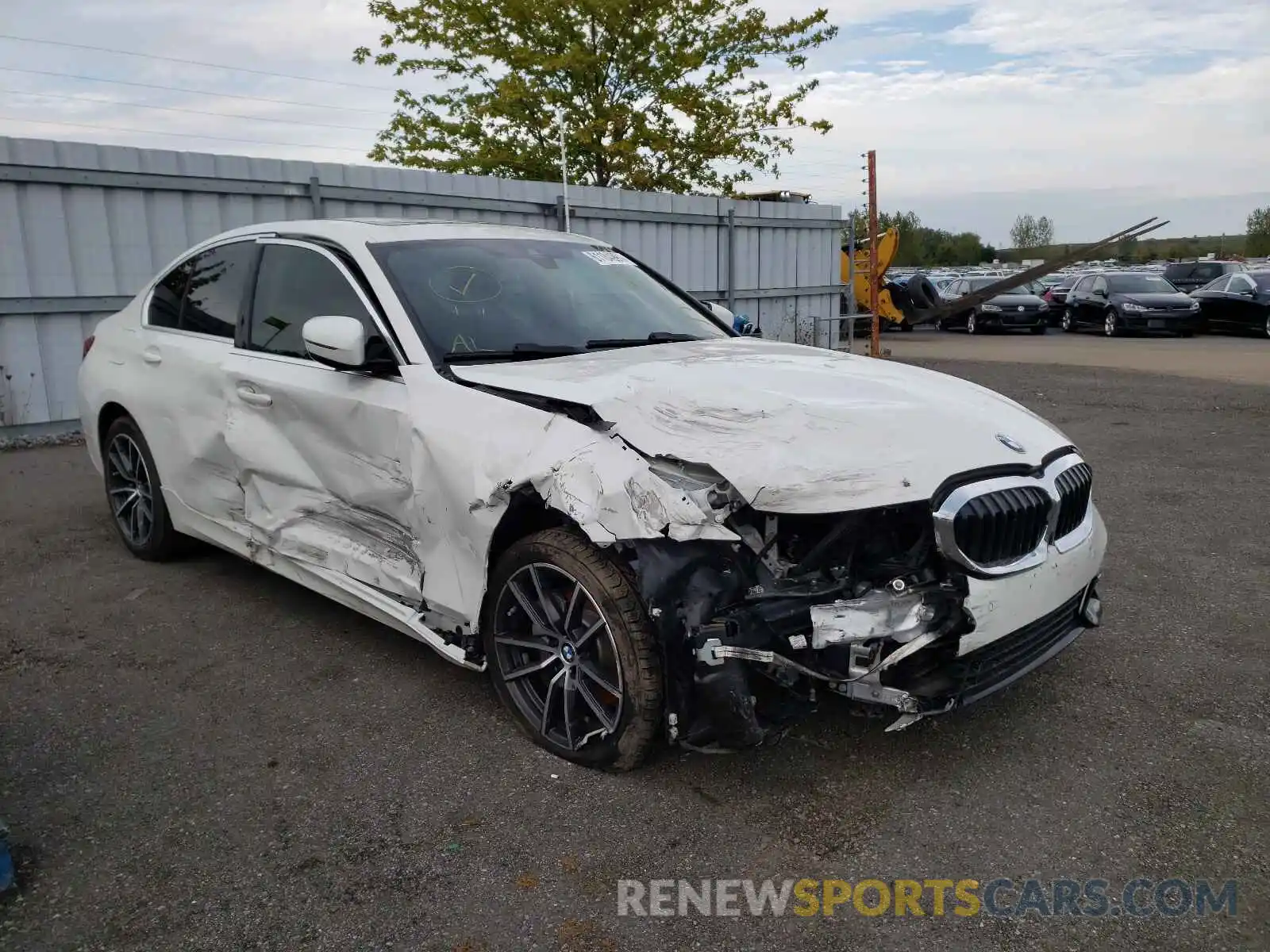 1 Photograph of a damaged car 3MW5R7J05L8B34240 BMW 3 SERIES 2020