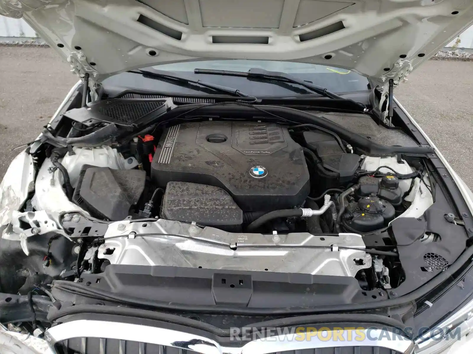 7 Фотография поврежденного автомобиля 3MW5R7J05L8B34240 BMW 3 SERIES 2020