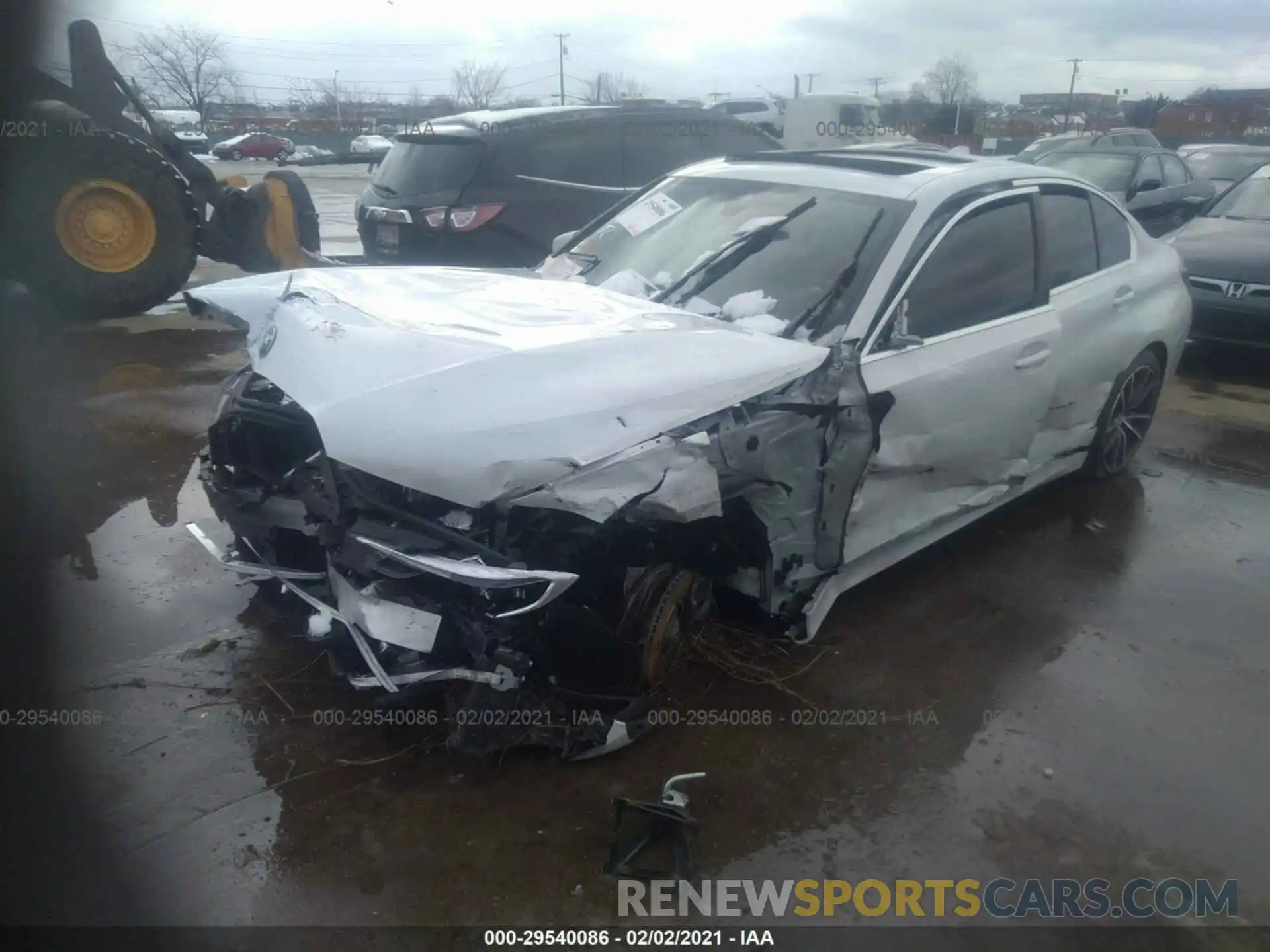 2 Photograph of a damaged car 3MW5R7J05L8B41902 BMW 3 SERIES 2020