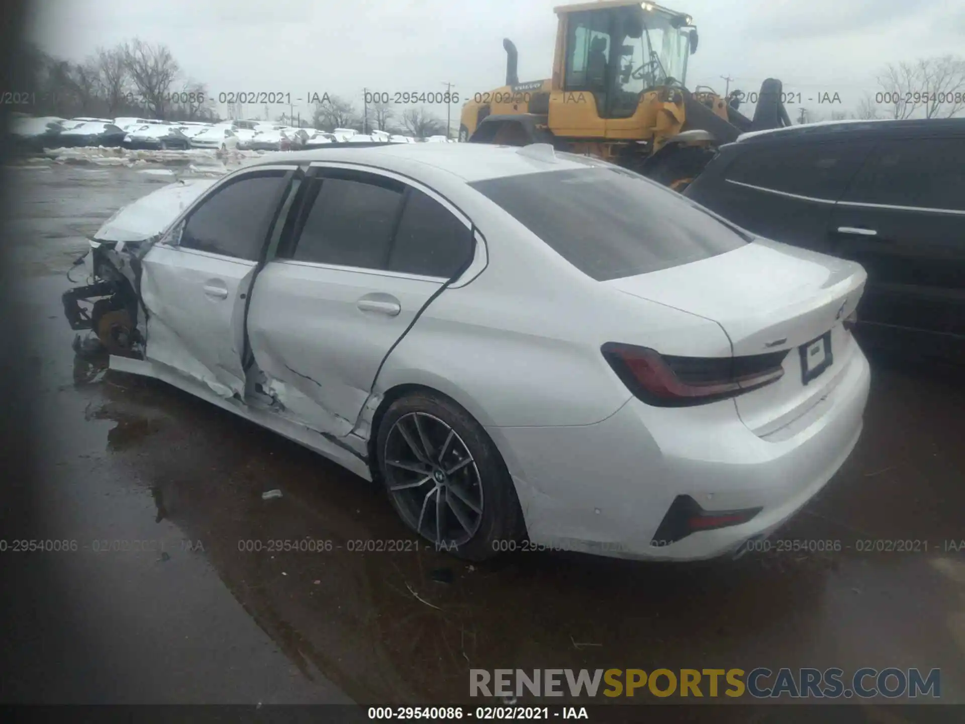 3 Photograph of a damaged car 3MW5R7J05L8B41902 BMW 3 SERIES 2020