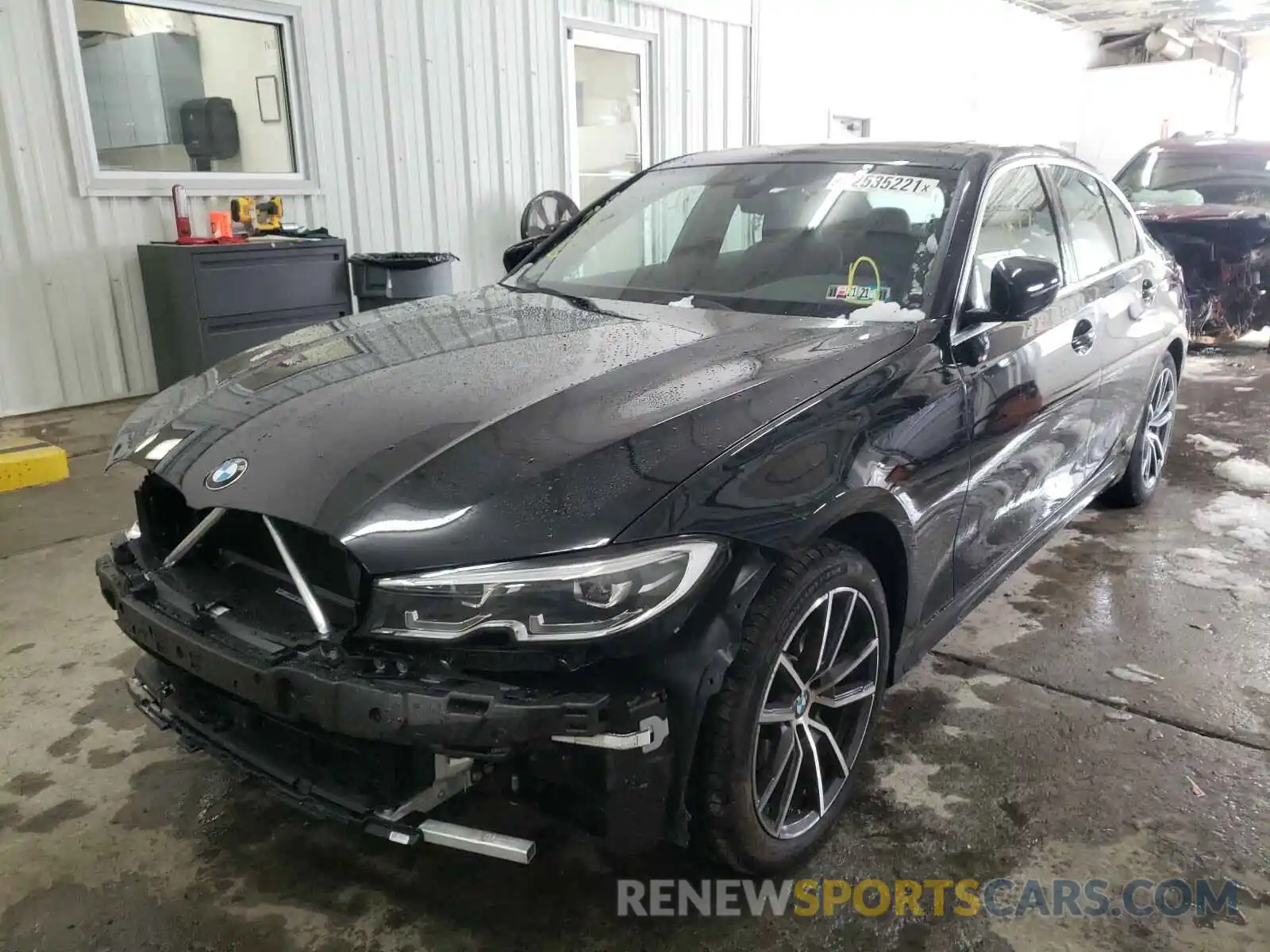 2 Photograph of a damaged car 3MW5R7J05M8B66333 BMW 3 SERIES 2020