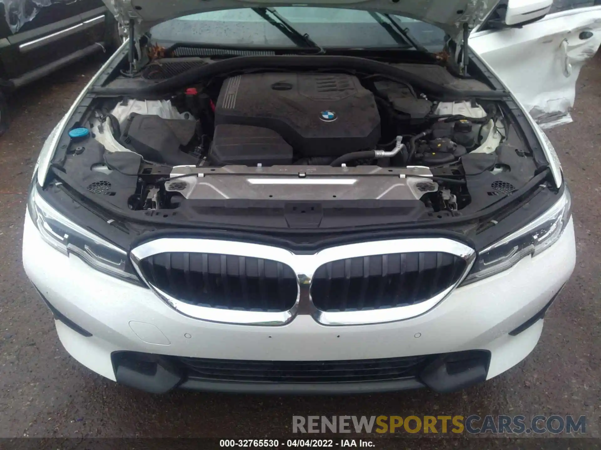 10 Фотография поврежденного автомобиля 3MW5R7J06L8B03837 BMW 3 SERIES 2020