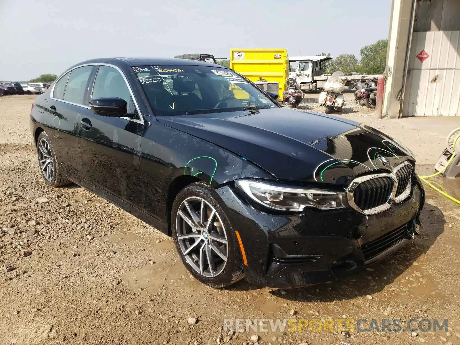 1 Фотография поврежденного автомобиля 3MW5R7J06L8B04471 BMW 3 SERIES 2020