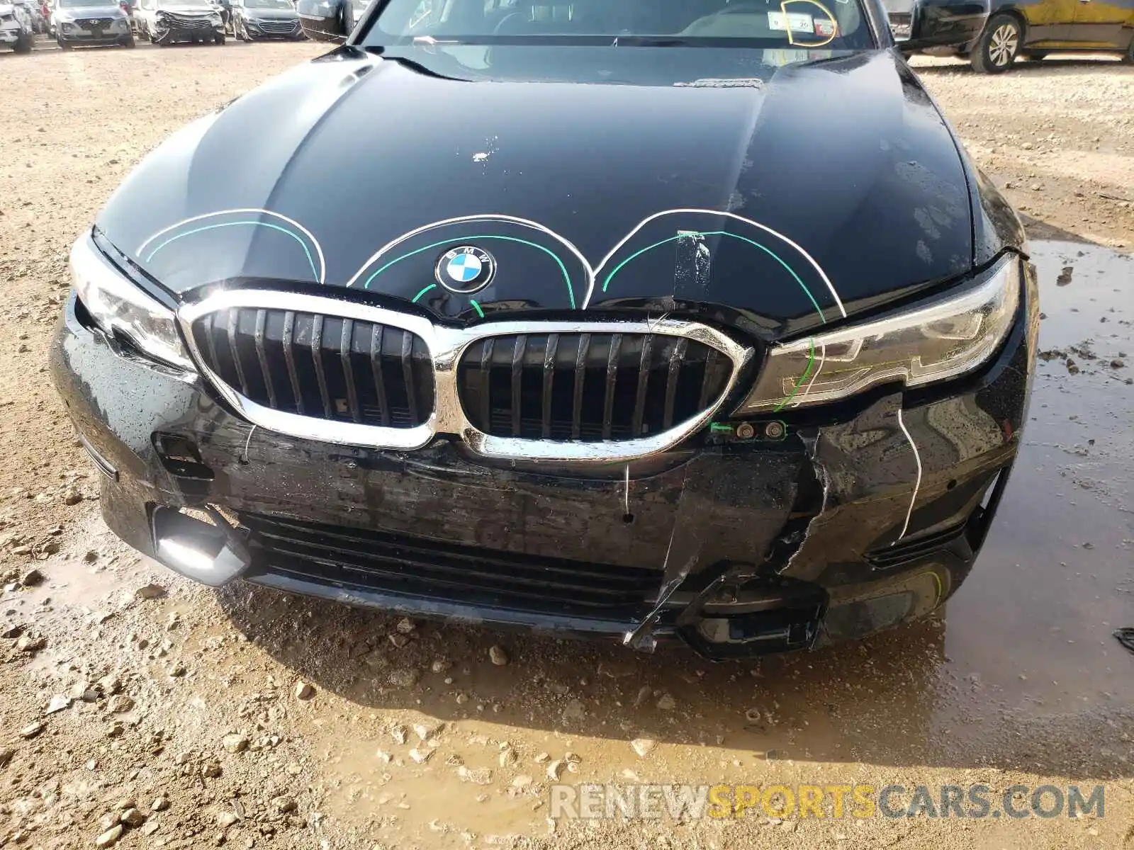 9 Photograph of a damaged car 3MW5R7J06L8B04471 BMW 3 SERIES 2020