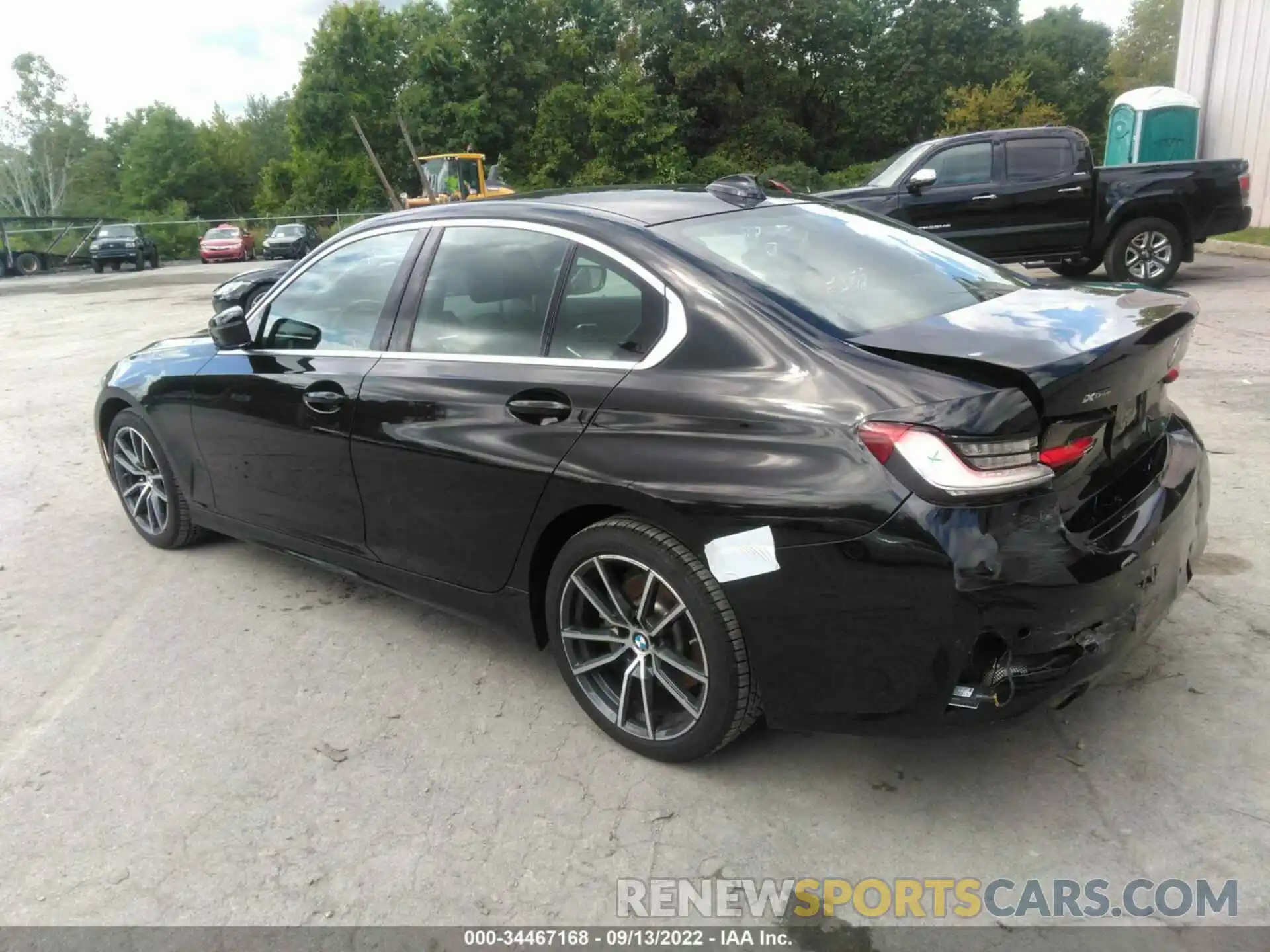 3 Photograph of a damaged car 3MW5R7J06L8B05751 BMW 3 SERIES 2020