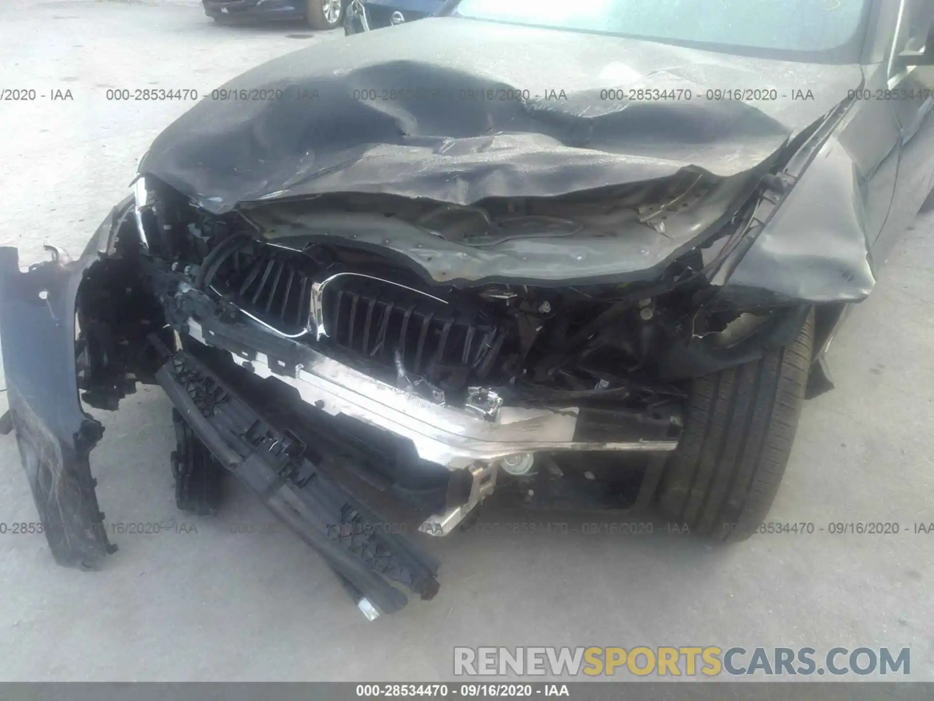 6 Фотография поврежденного автомобиля 3MW5R7J06L8B06270 BMW 3 SERIES 2020