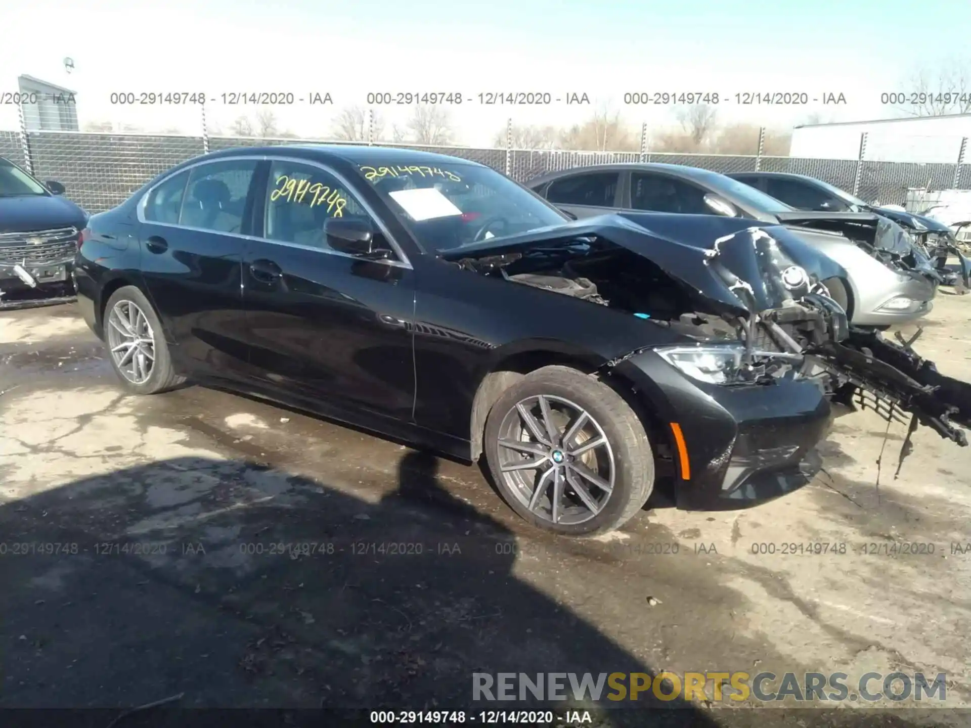 1 Photograph of a damaged car 3MW5R7J06L8B07807 BMW 3 SERIES 2020