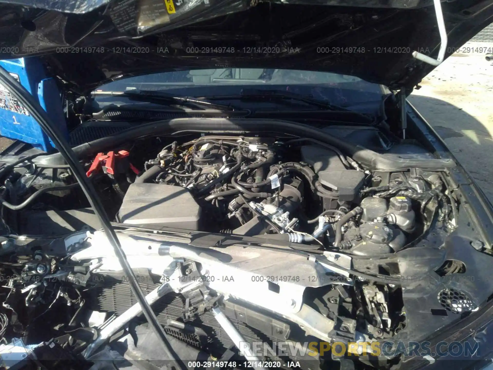 10 Фотография поврежденного автомобиля 3MW5R7J06L8B07807 BMW 3 SERIES 2020