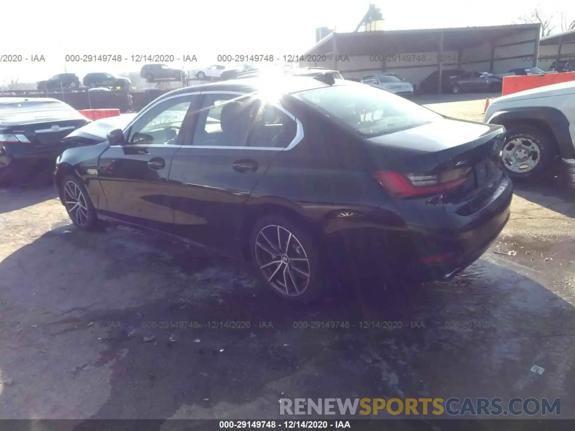 3 Фотография поврежденного автомобиля 3MW5R7J06L8B07807 BMW 3 SERIES 2020