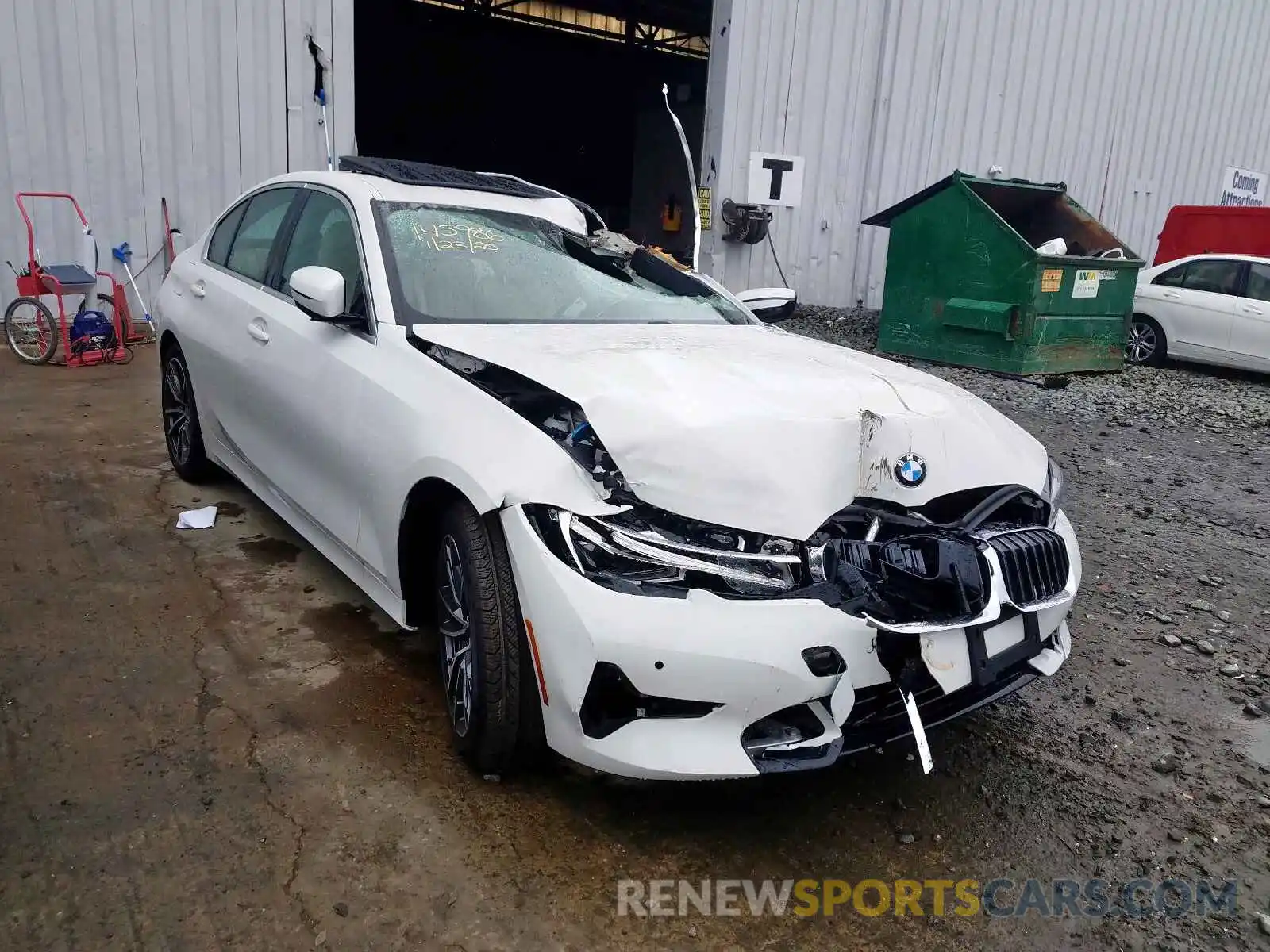 1 Photograph of a damaged car 3MW5R7J06L8B11730 BMW 3 SERIES 2020